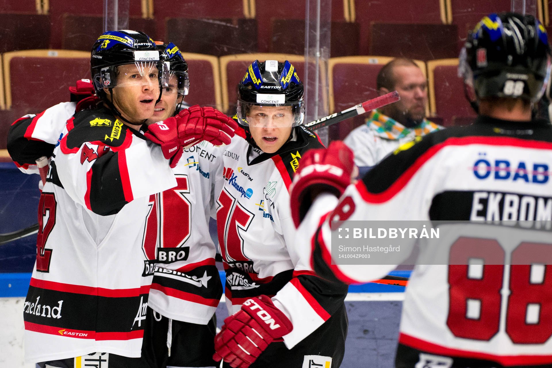 Örebros Brian Willsie, Daniel Viksten och Viktor Ekbom