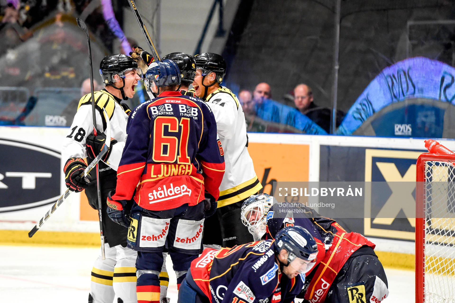 Brynäs Greg Scott jublar