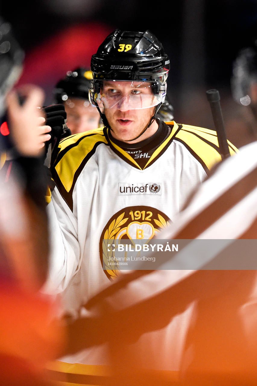 Brynäs Jonas Nordquist jublar