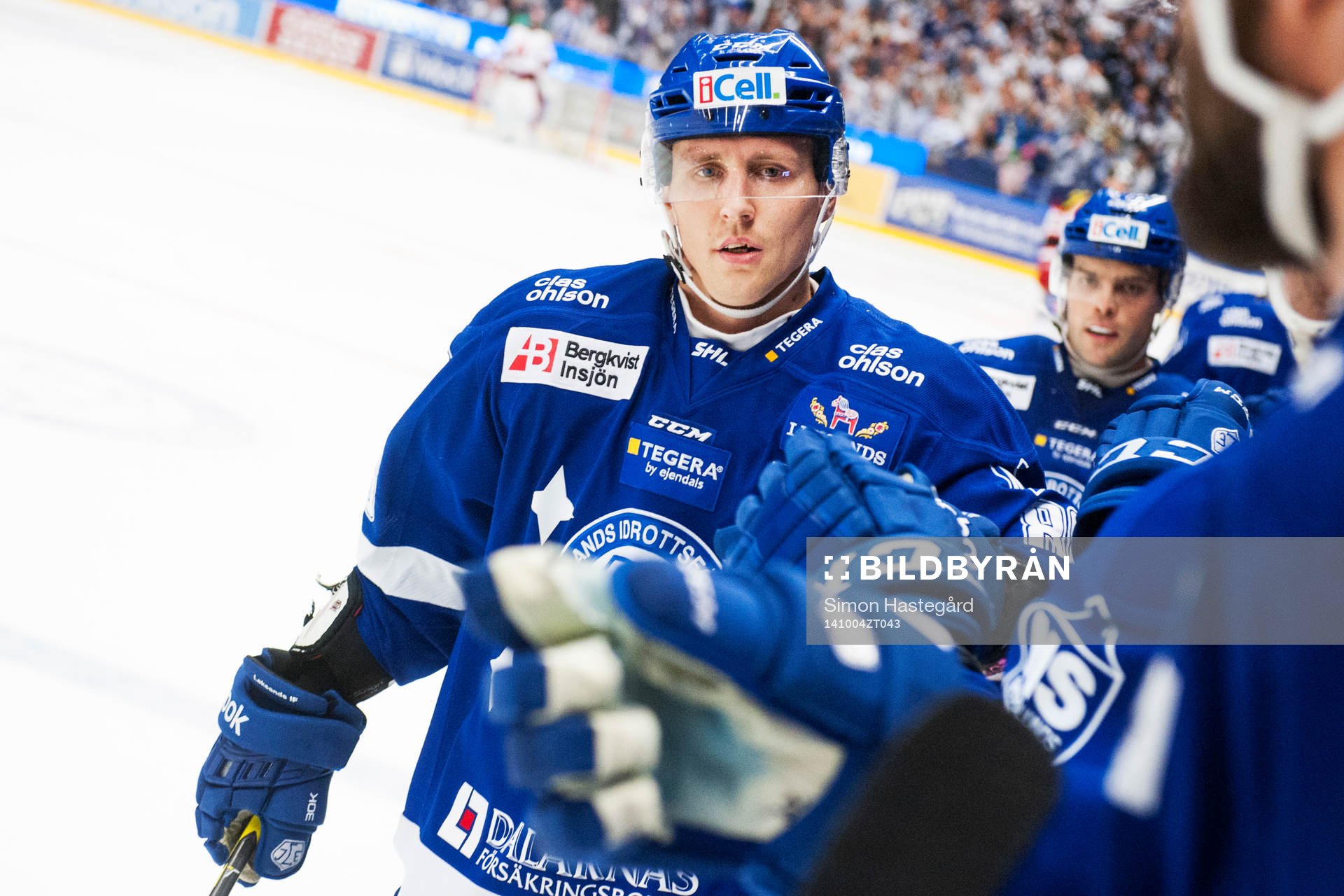 Leksands Veli-Matti Savinainen jublar