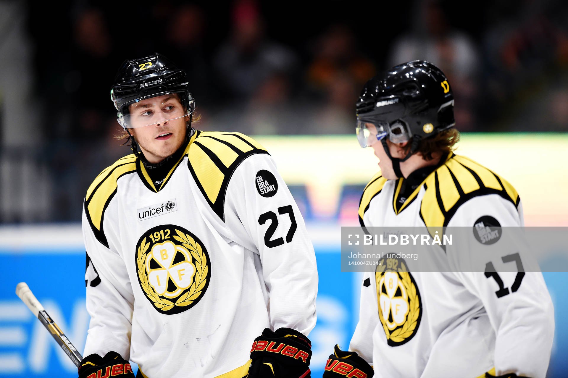 Brynäs Alexander Lindgren och Pathrik Westerholm