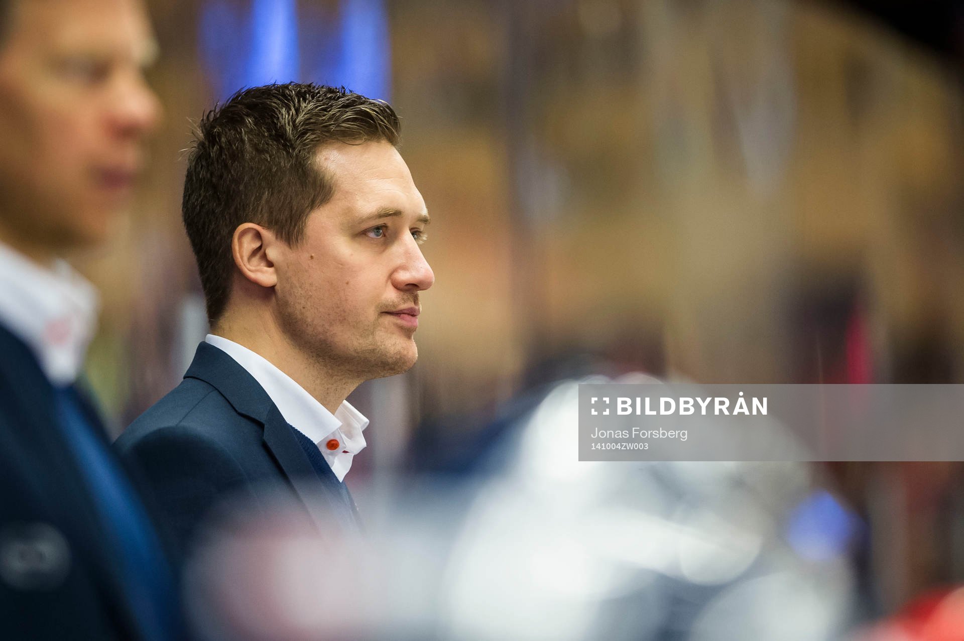 Växjös tränare Sam Hallam