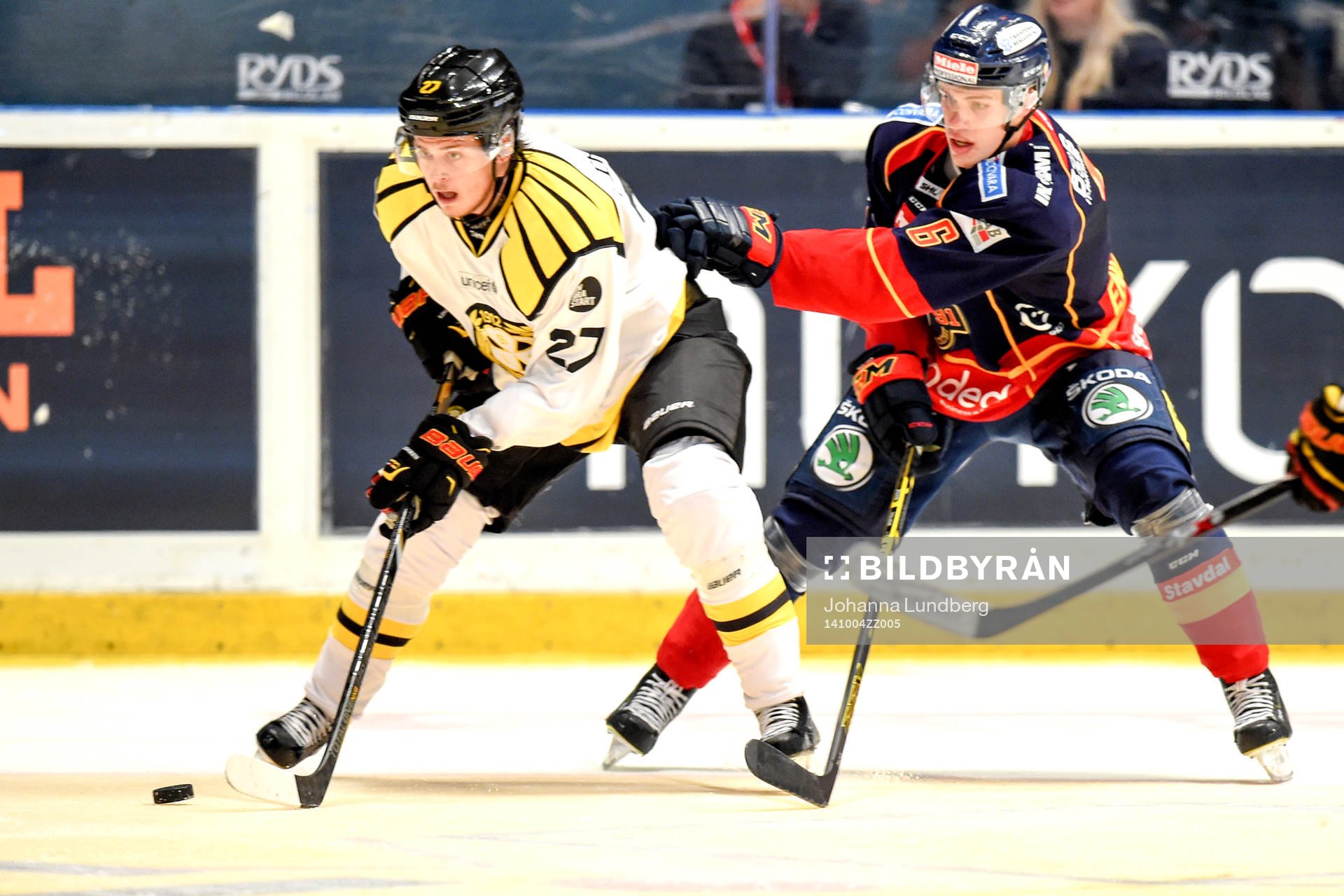 Brynäs Alexander Lindgren och Djurgårdens Andreas Englund