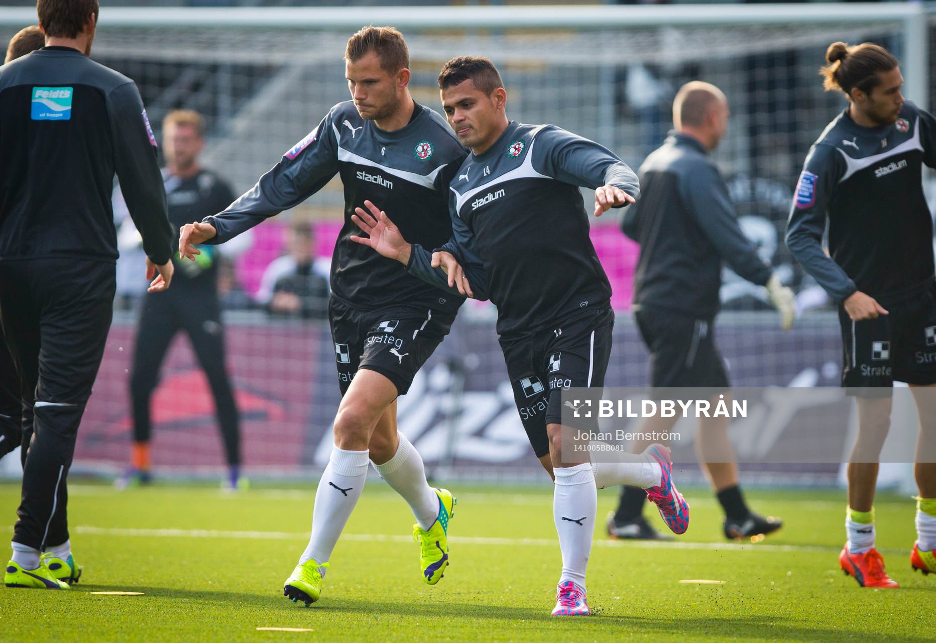 Örebros Robert Åhman Persson och Daniel Sobralense