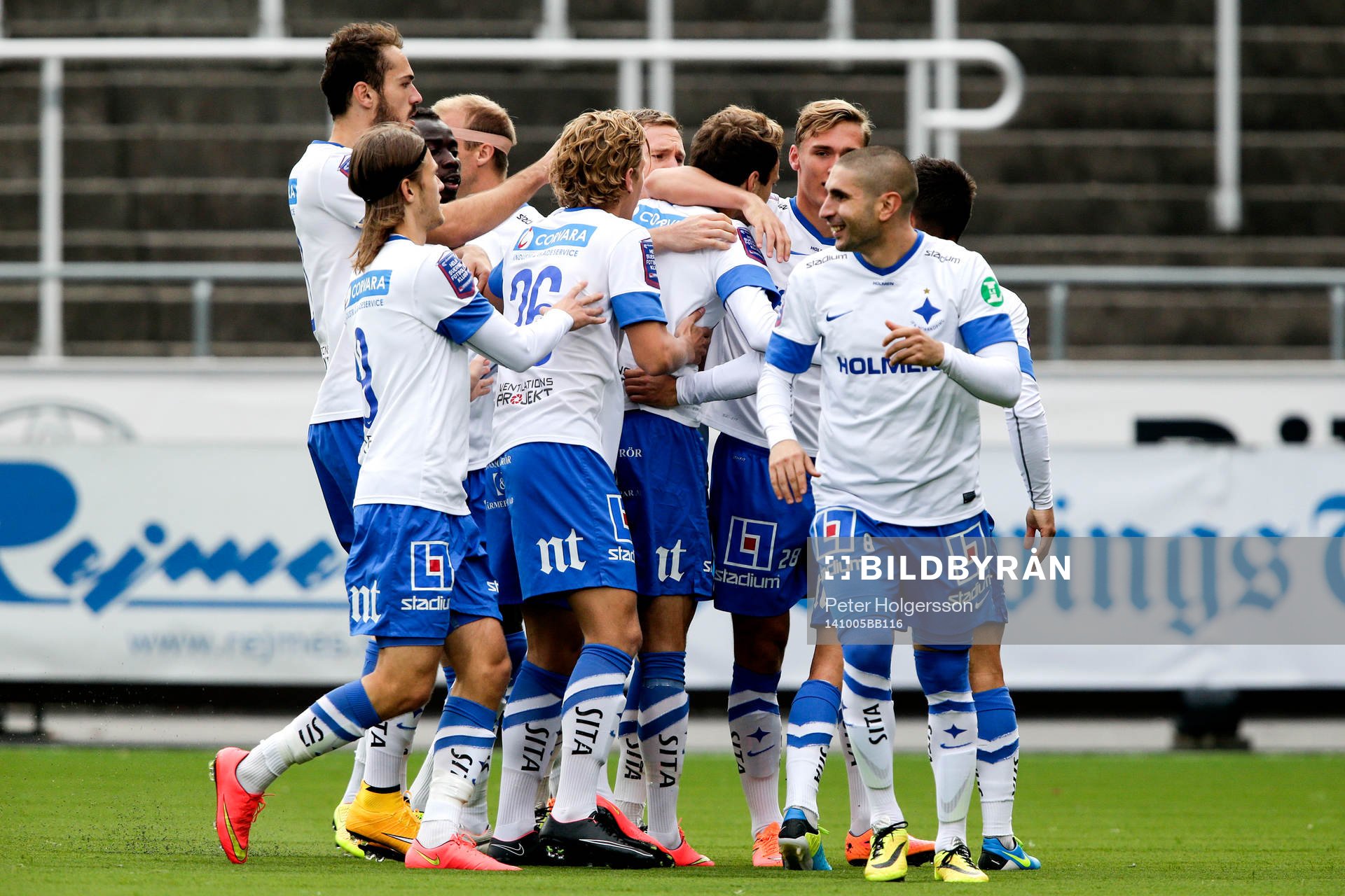 Norrköpings Lars Christian Krogh Gerson jublar