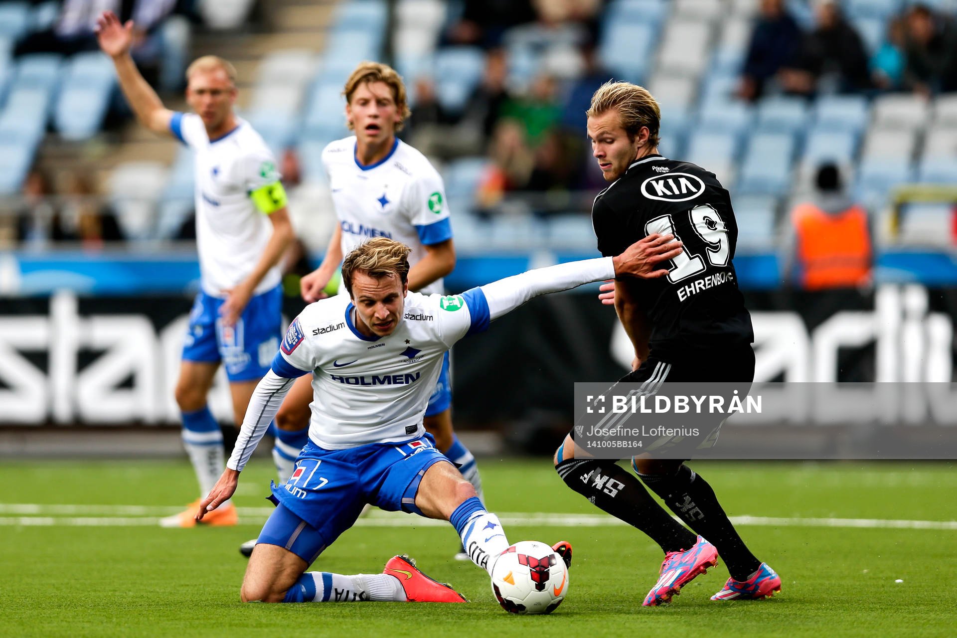 Norrköpings Lars Christian Krogh Gerson och IFK Göteborgs