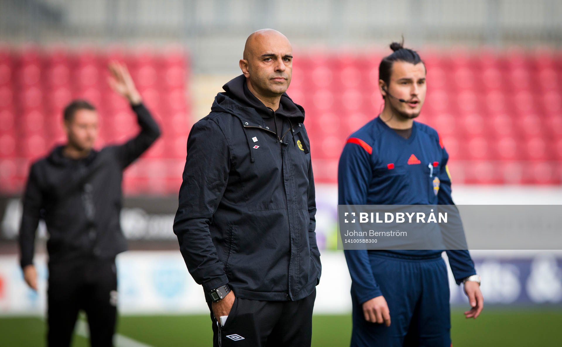 Elfsborgs tränare Jan Mian deppar