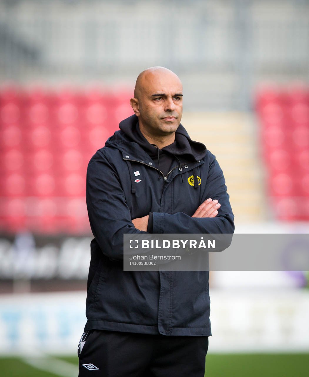 Elfsborgs tränare Jan Mian deppar