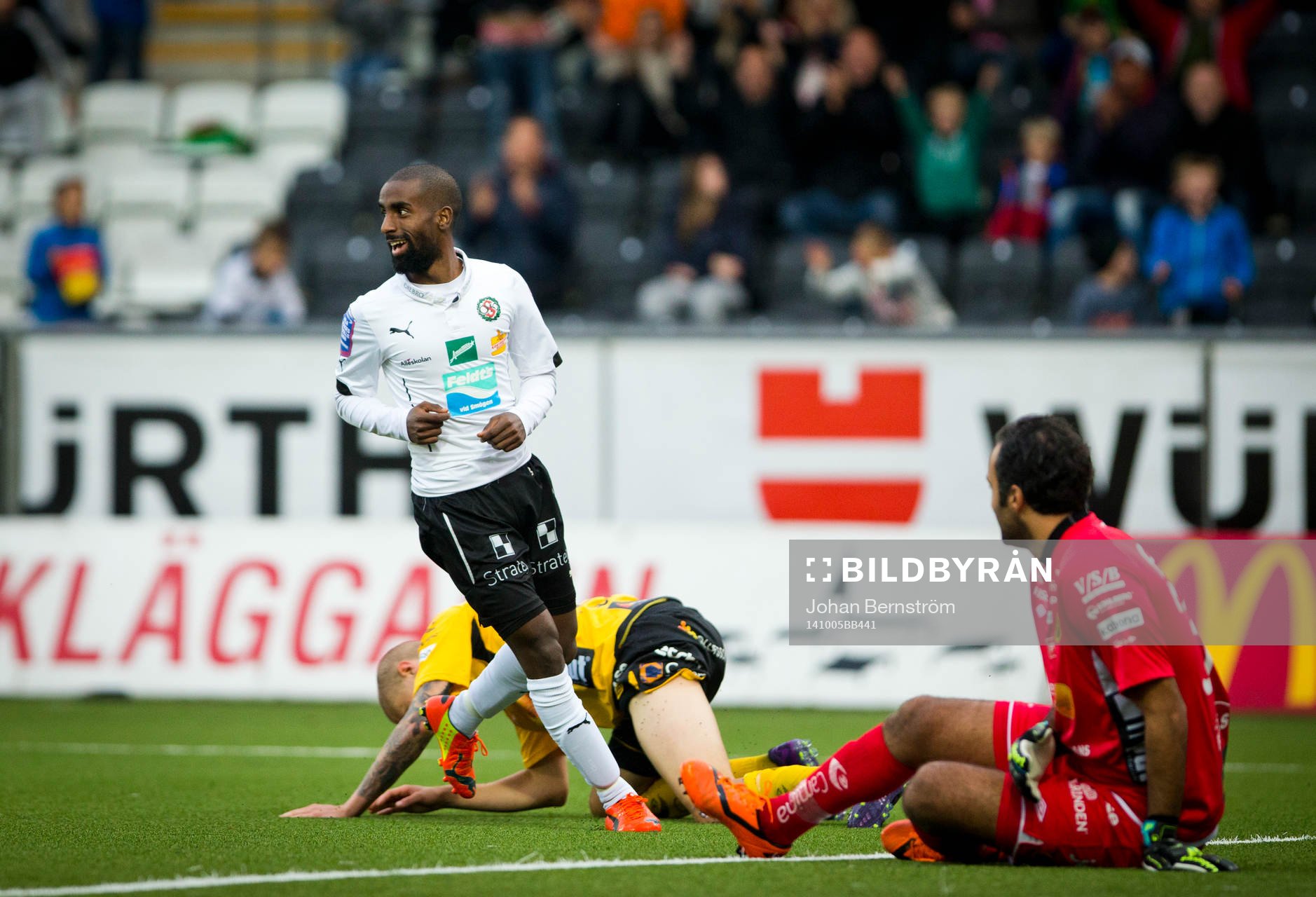 Örebros Mohammed Saeid gör 5-1 på Elfsborgs målvakt