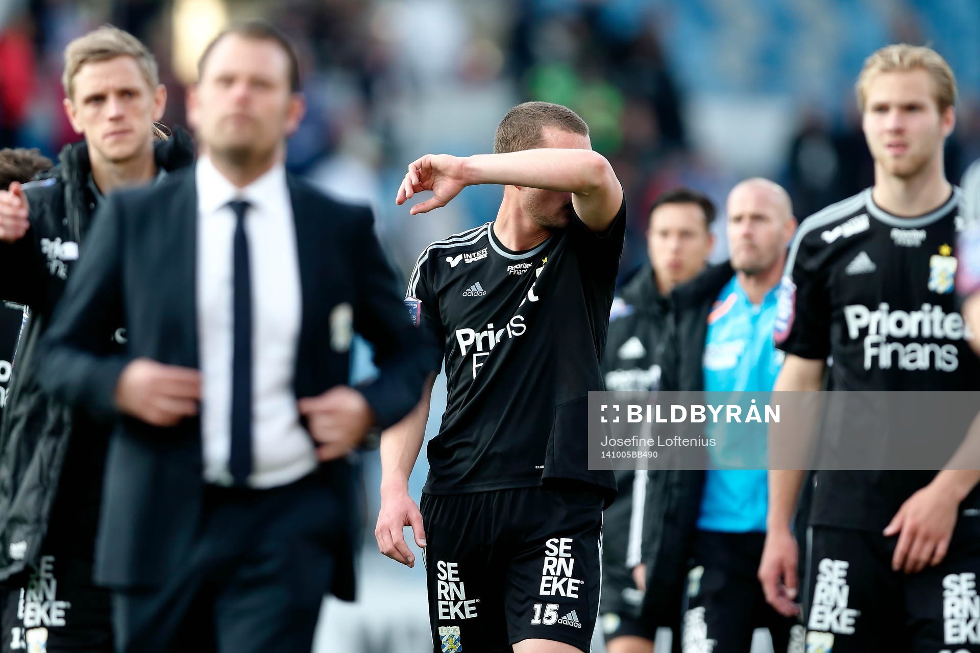 IFK Göteborgs Jakob Johansson (mitten), Gustav Engvall