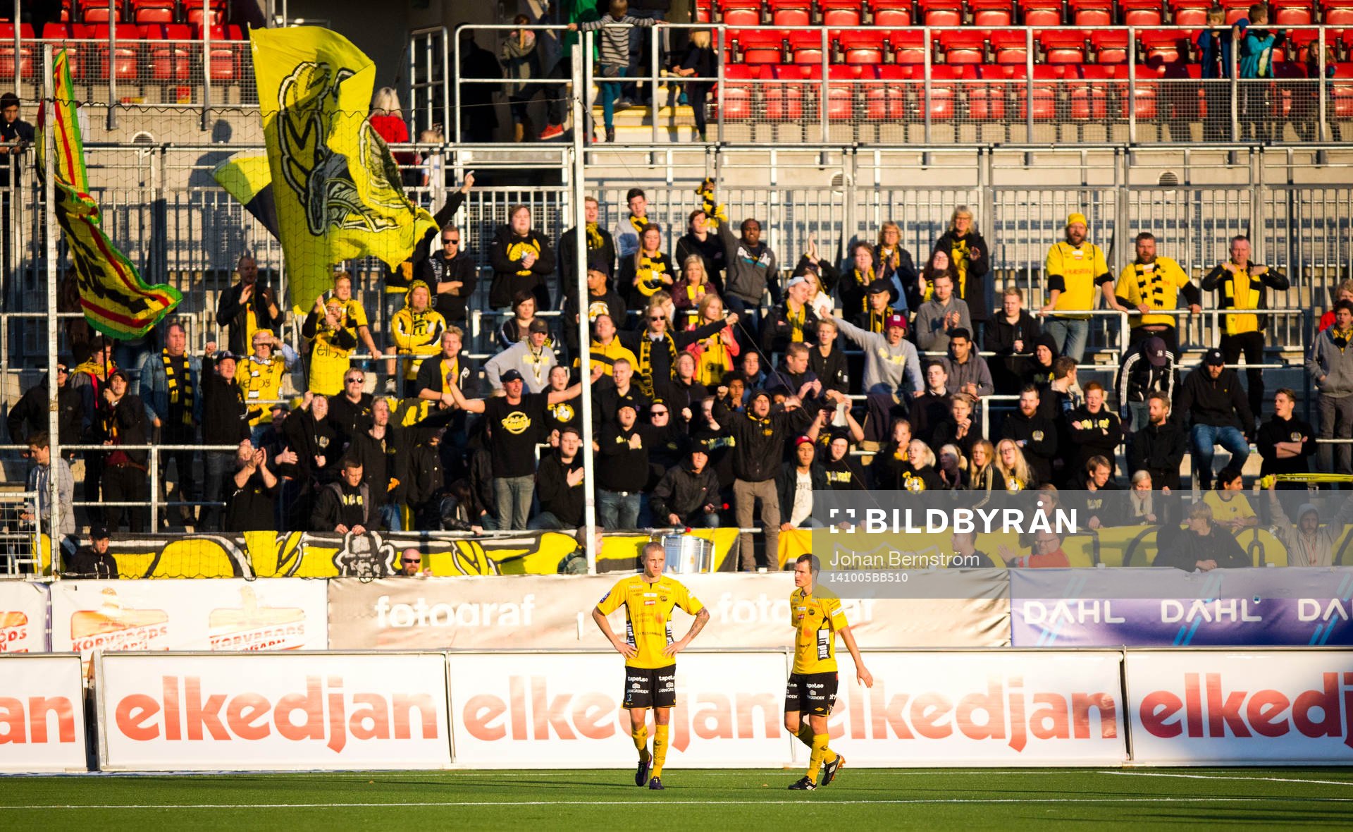 Elfsborgs Sebastian Holmén och Henning Hauger  deppar