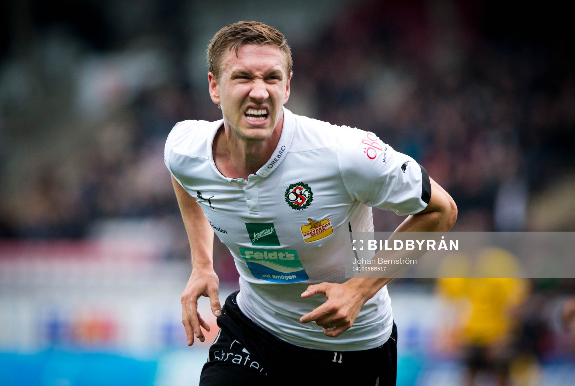Örebros Marcus Pode gör 3-1 och jublar