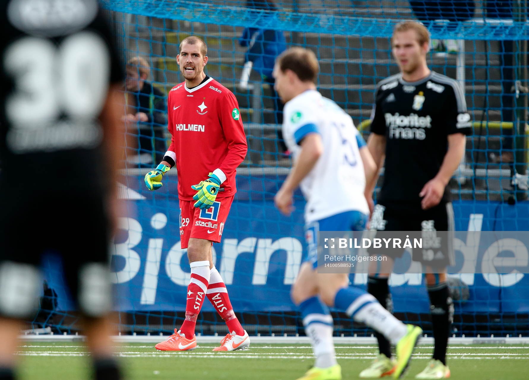 Norrköpings målvakt Marcus Sahlman höll nollan