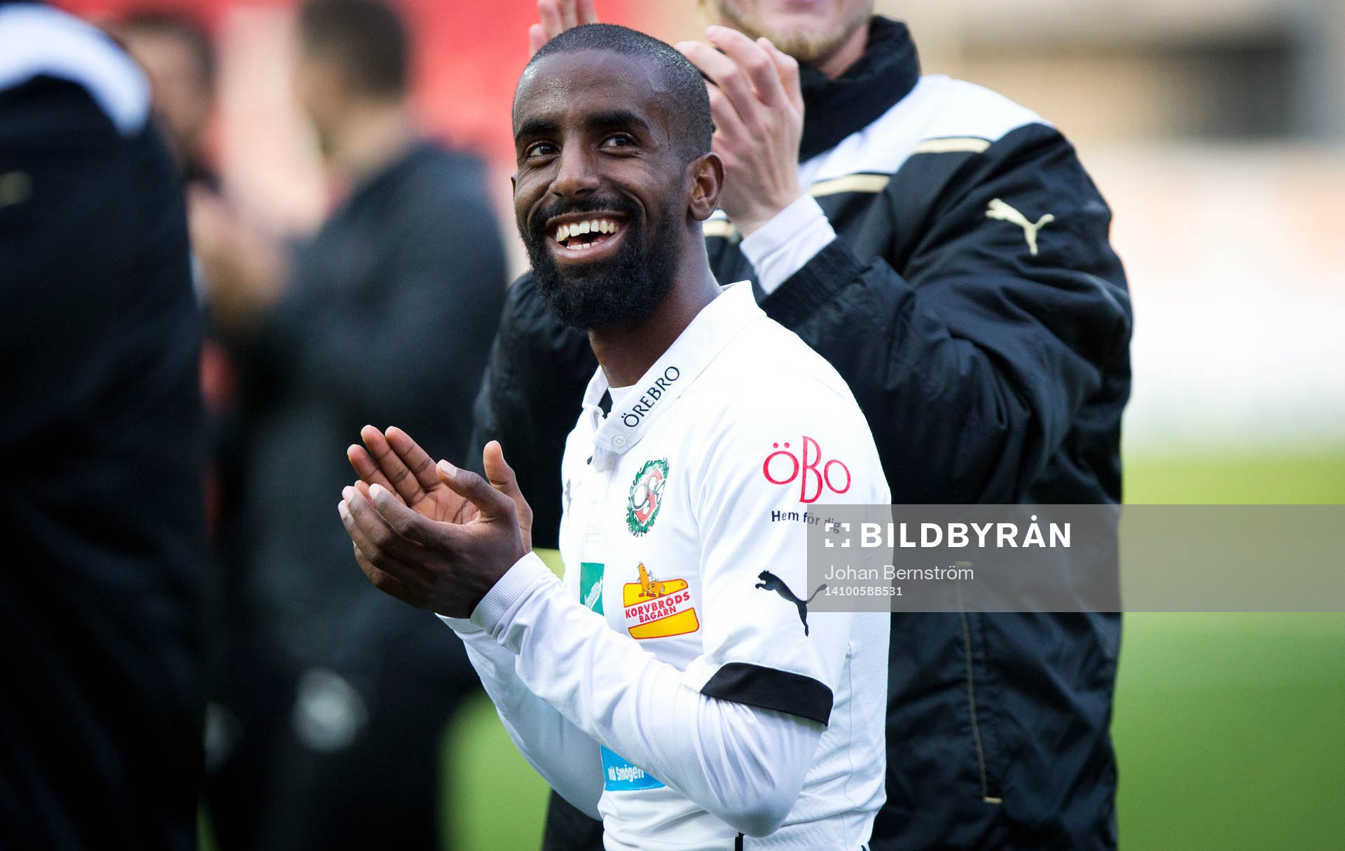 Örebros Mohammed Saeid jublar