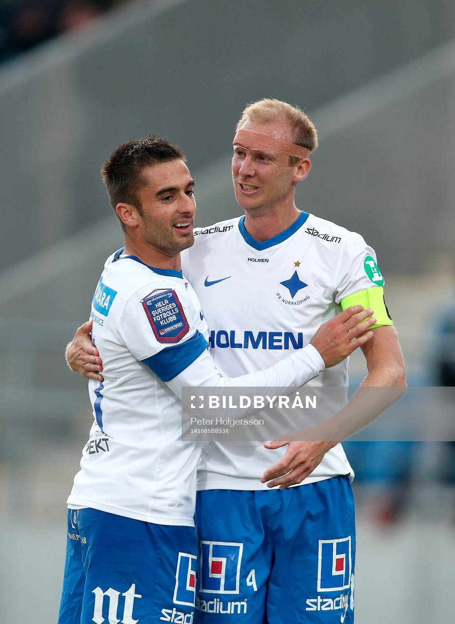 Norrköpings Andreas Johansson och Christopher Telo nya i