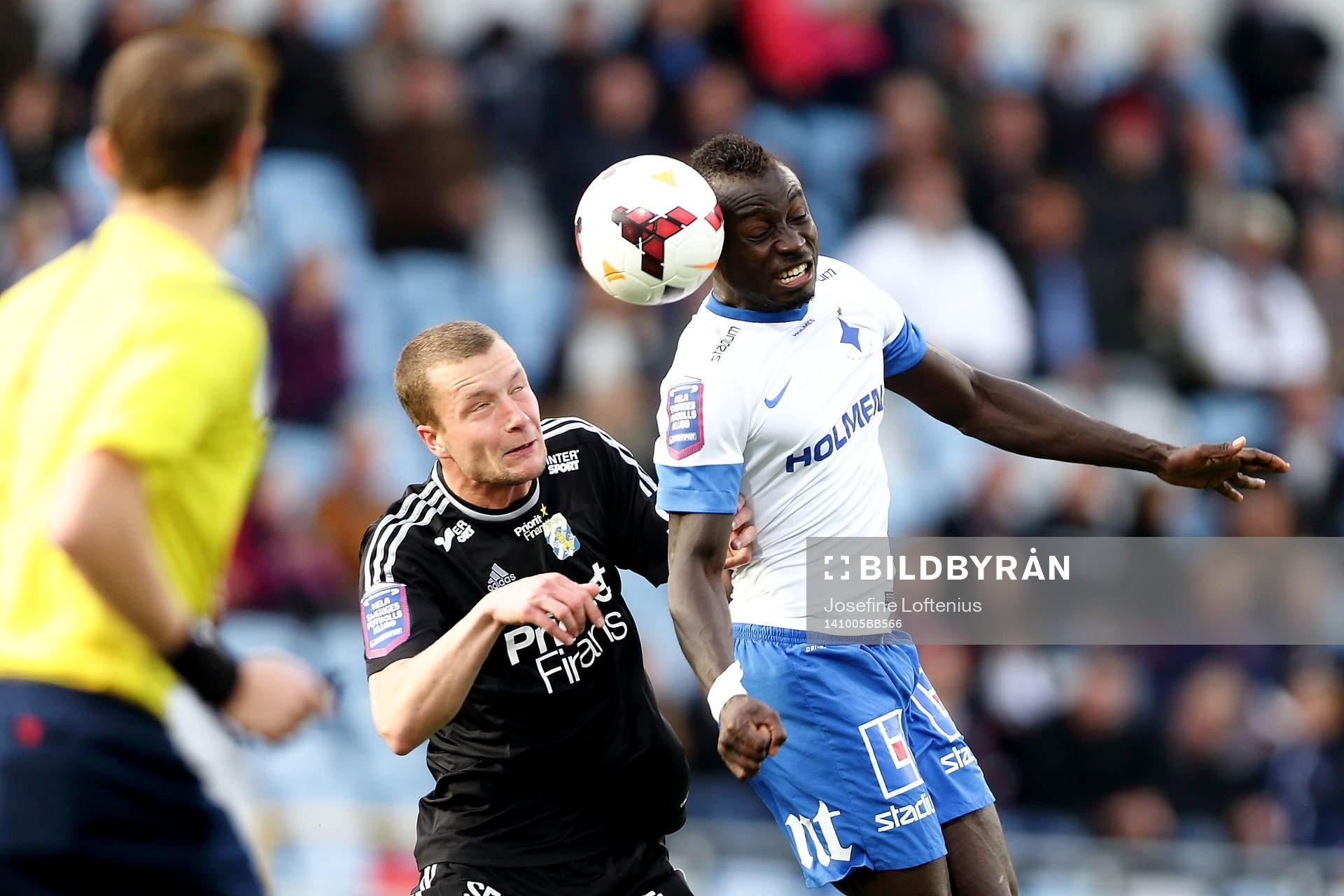 Norrköpings Alhaji Kamara och IFK Göteborgs Jakob