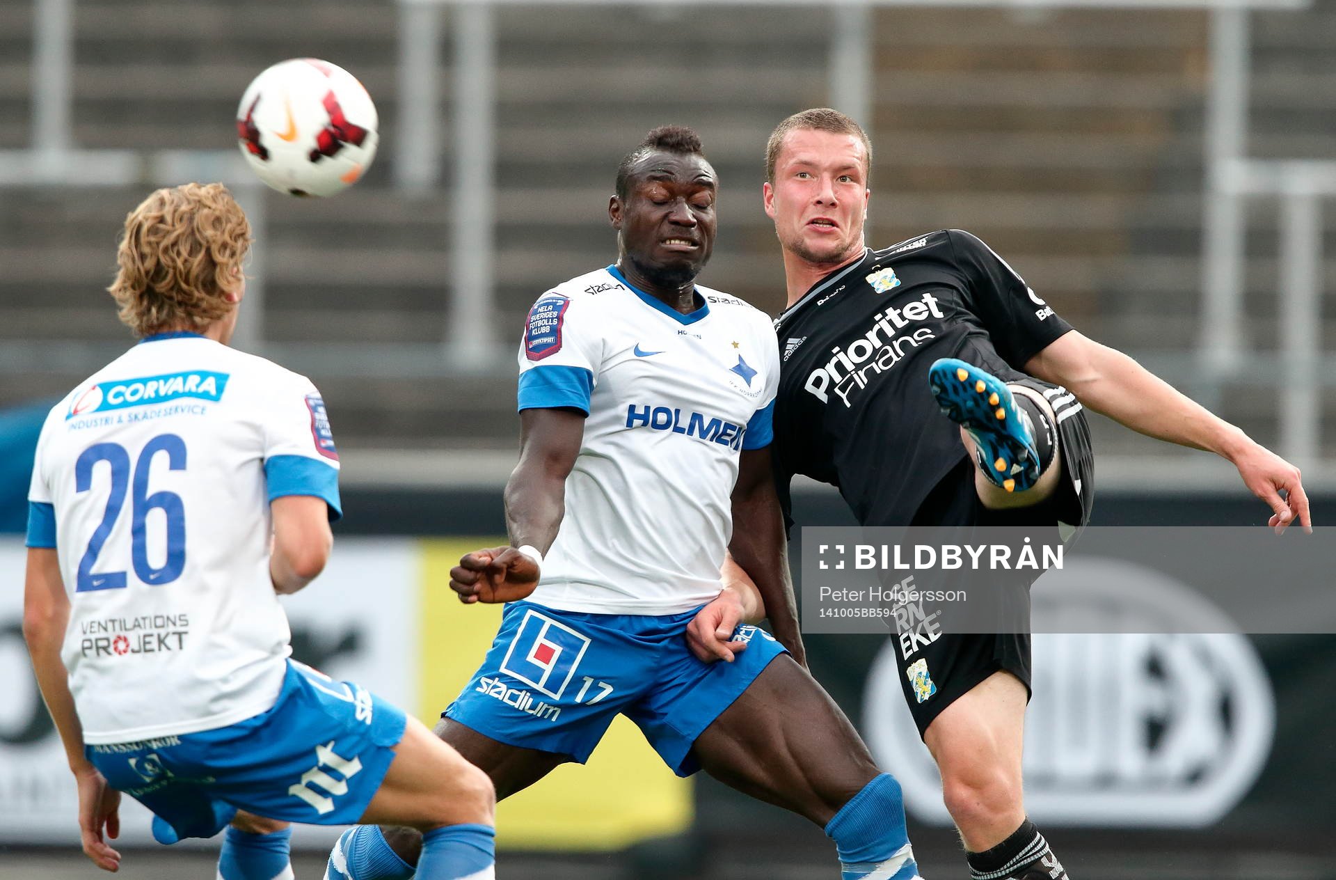 Norrköpings Alhaji Kamara och IFK Göteborgs Jakob