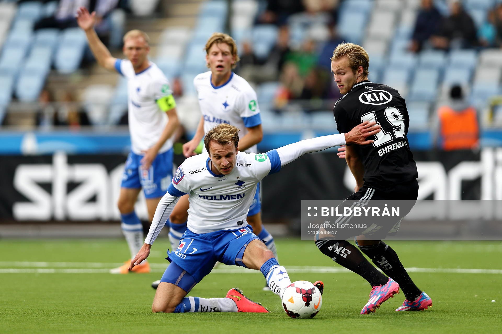Norrköpings Lars Christian Krogh Gerson och IFK Göteborgs