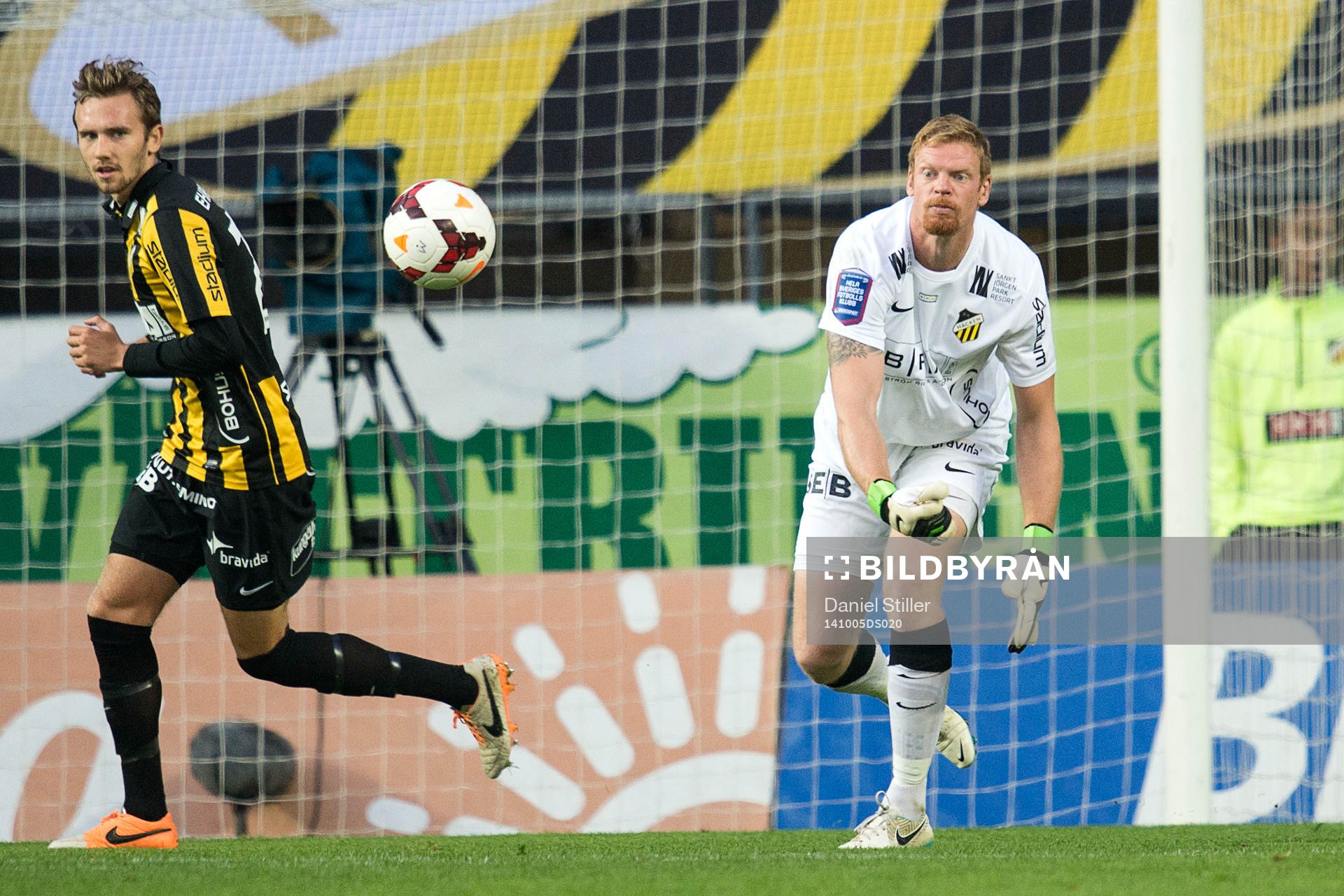 Häckens målvakt Christoffer Källqvist