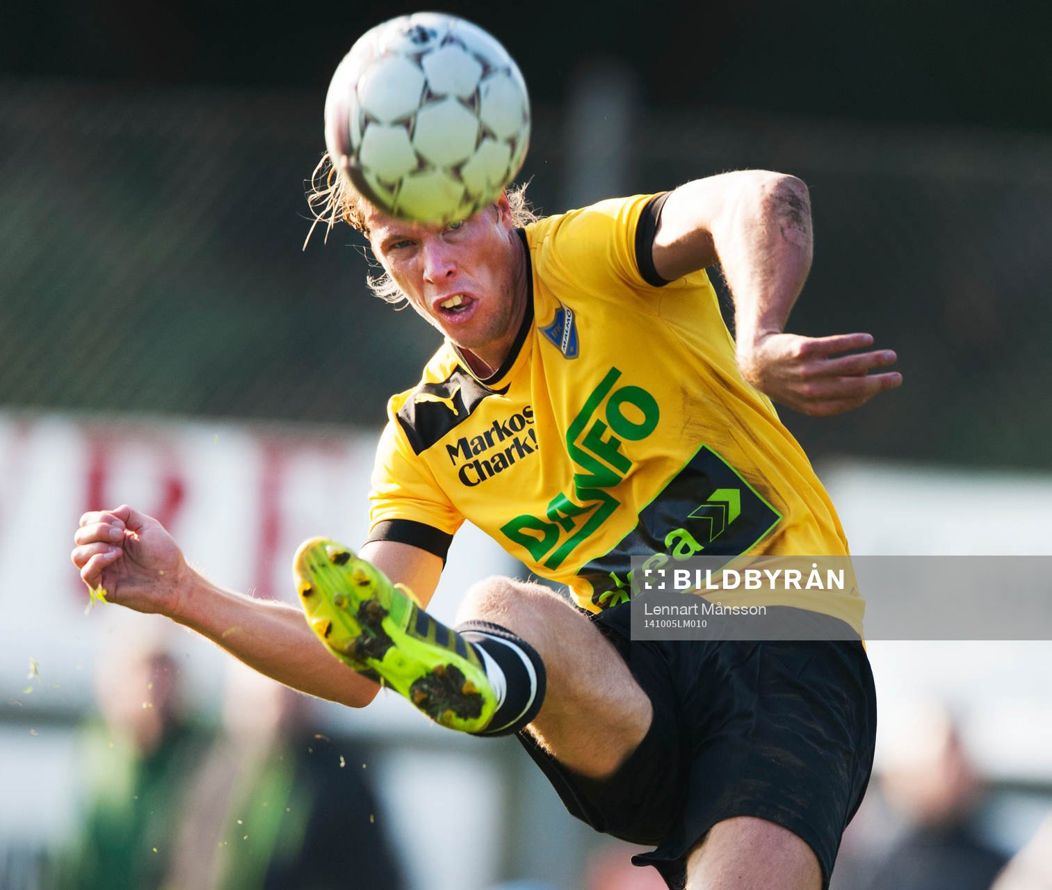 IFK Malmös Jörgen Nilsson i matchen i division 3 mellan