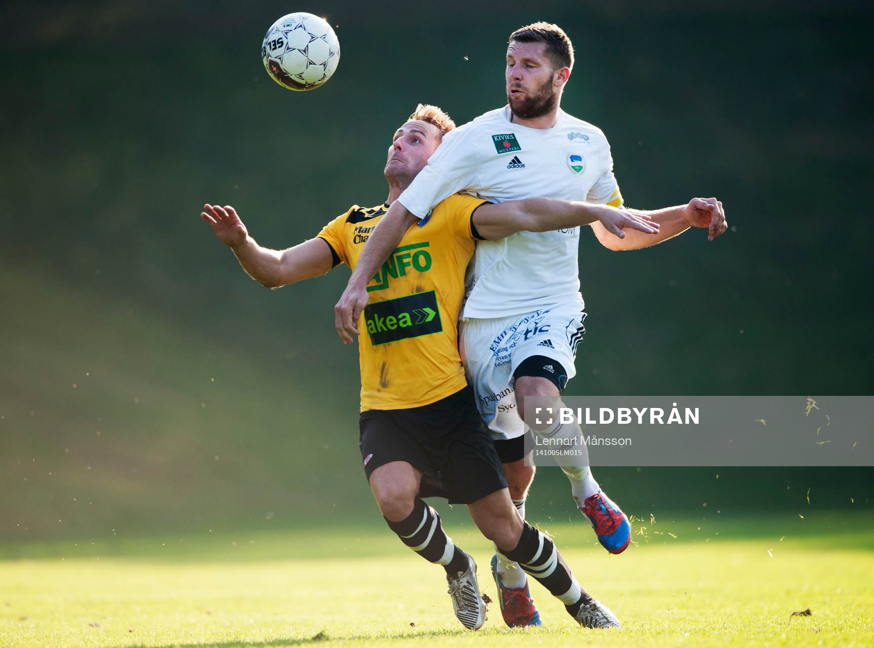  Österlen var fysiskt starkare än IFK Malmö i matchen i division 3 mellan Österlen och IFK Malmö i Skillinge 5 oktober 2014.