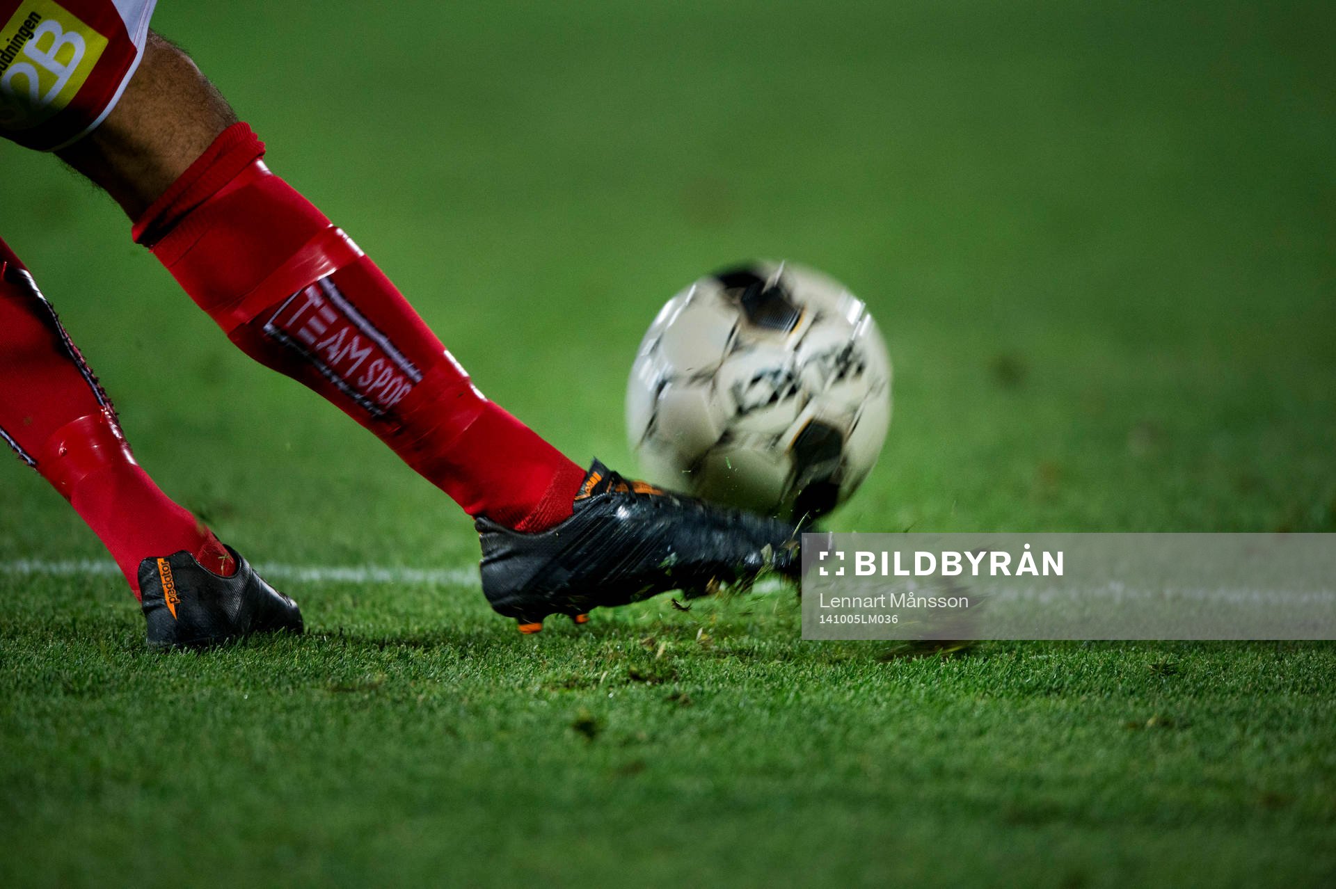 Inspark i matchen i superettan mellan Landskrona och