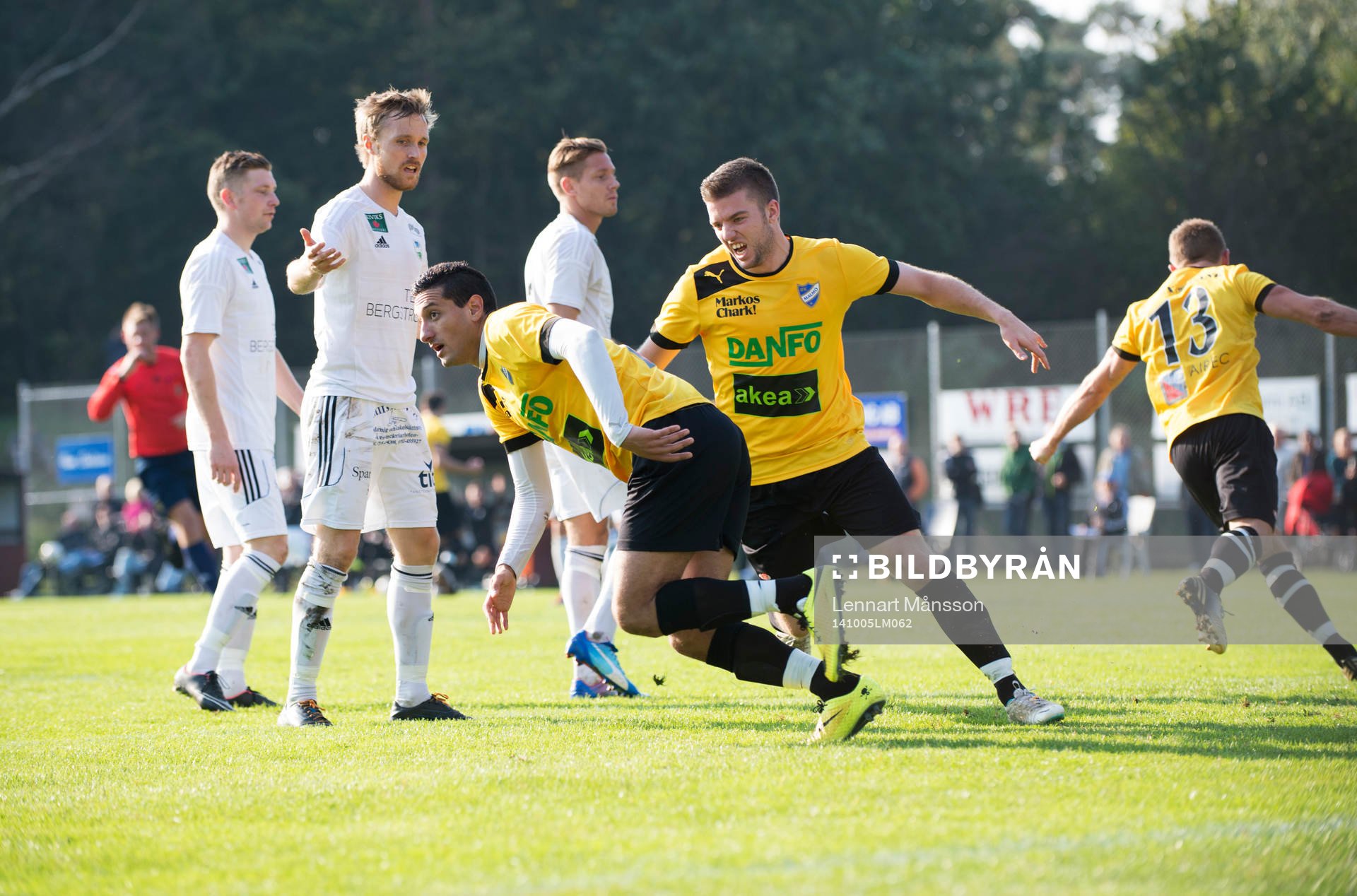 IFK Malmös Ramadan har kvitterat till 1-1