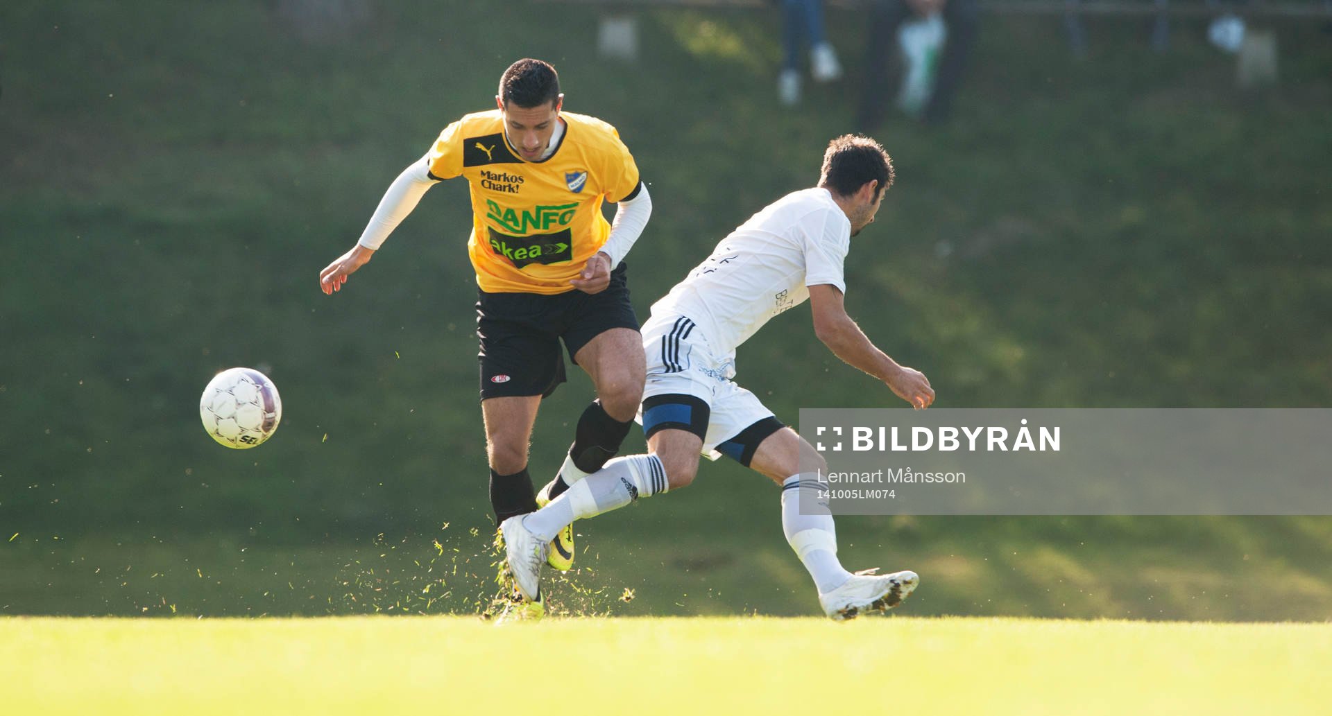 Närkamp i matchen i division 3 mellan Österlen och IFK