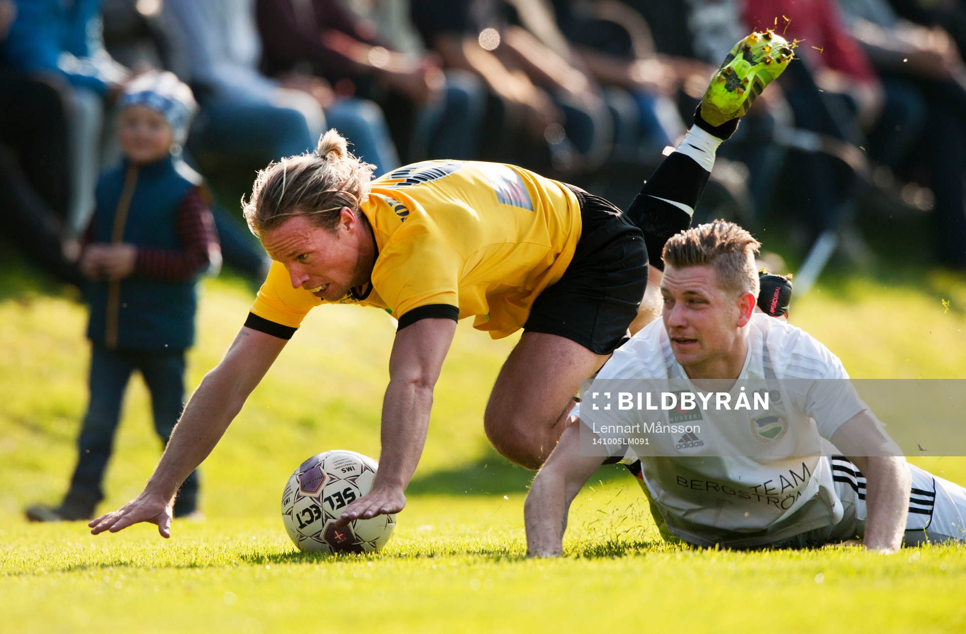 IFK Malmös Jörgen Nilsson  i matchen i division 3 mellan