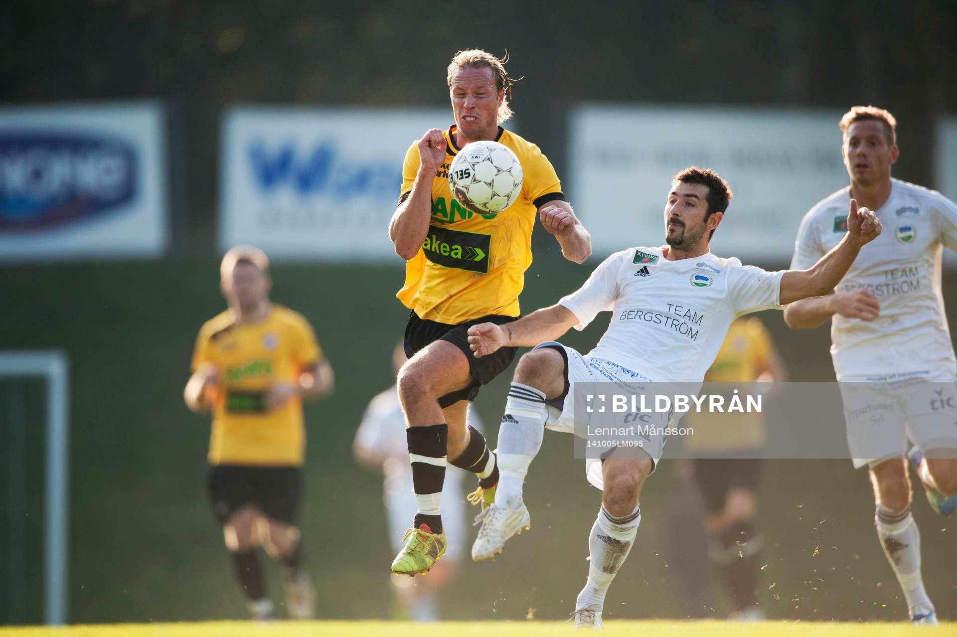IFK Malmös Jörgen Nilsson i matchen i division 3 mellan
