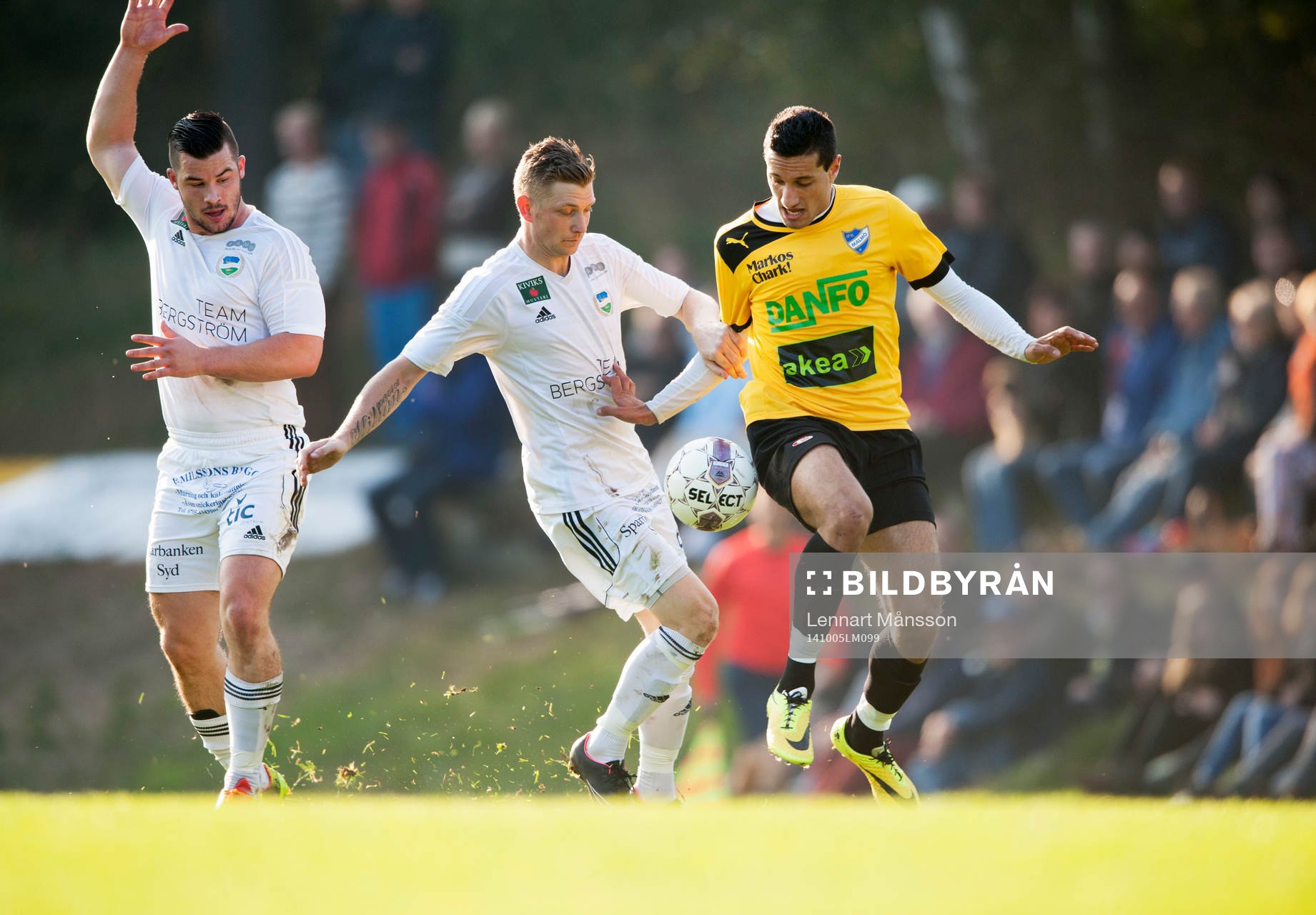 IFK Malmös Mohamed Ramadan i matchen i division 3 mellan