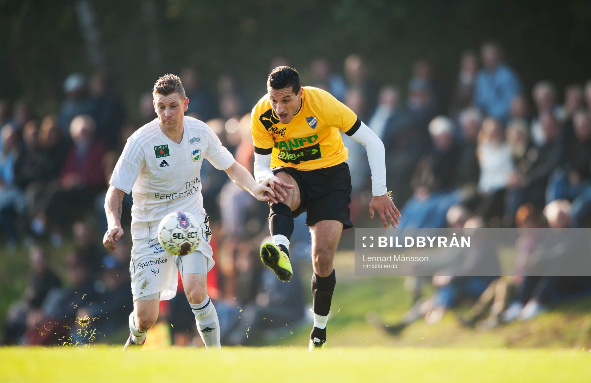 IFK Malmös Mohamed Ramadan i matchen i division 3 mellan