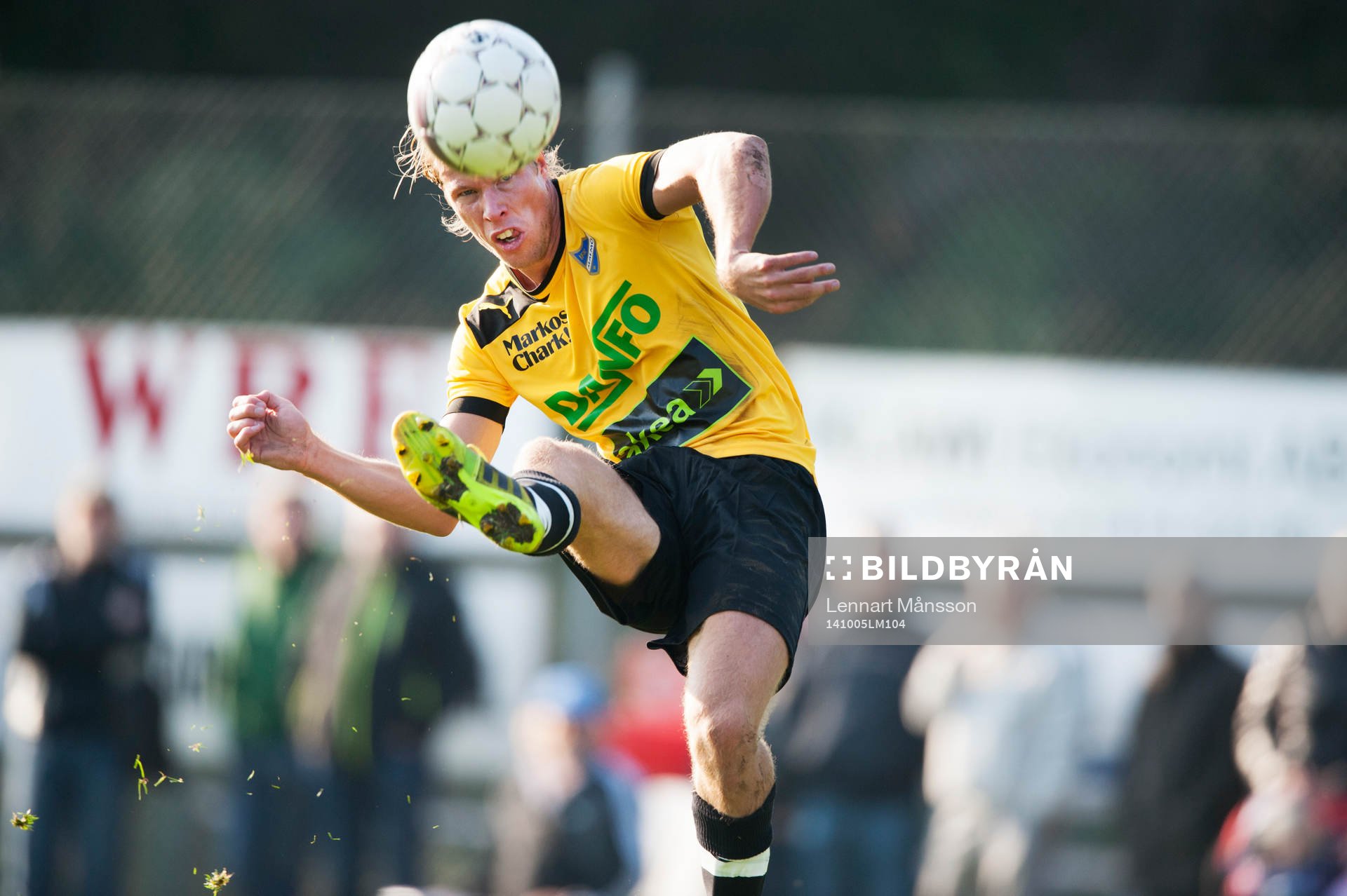 IFK Malmös Jörgen Nilsson i matchen i division 3 mellan
