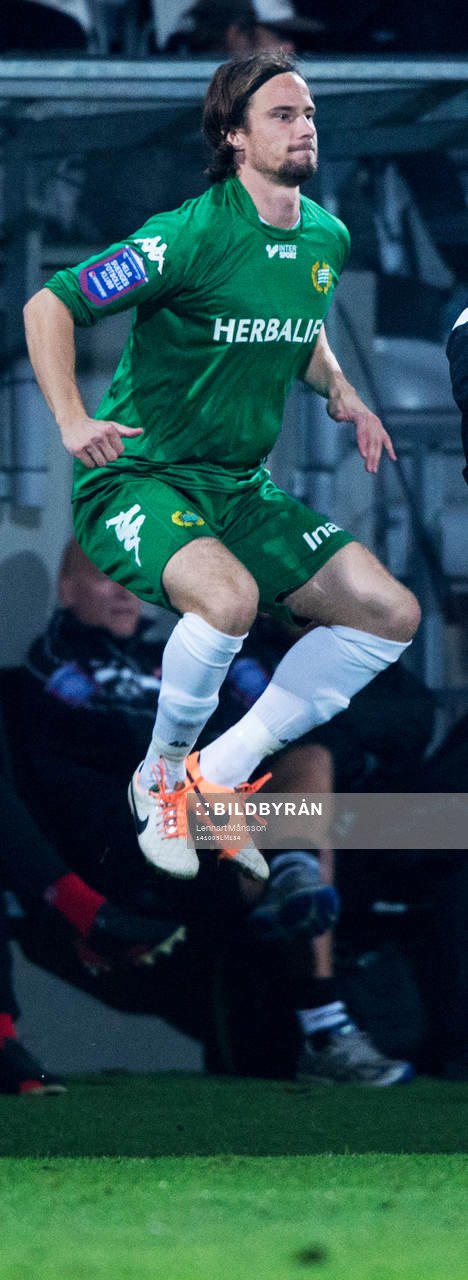 i matchen i superettan mellan Landskrona och Hammarby i
