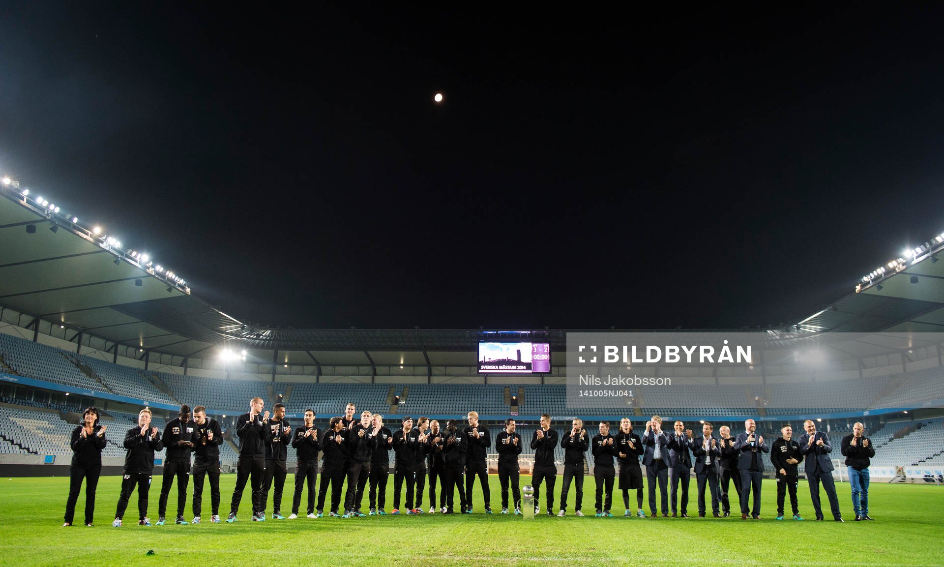 Malmö FF firar sitt SM-guld
