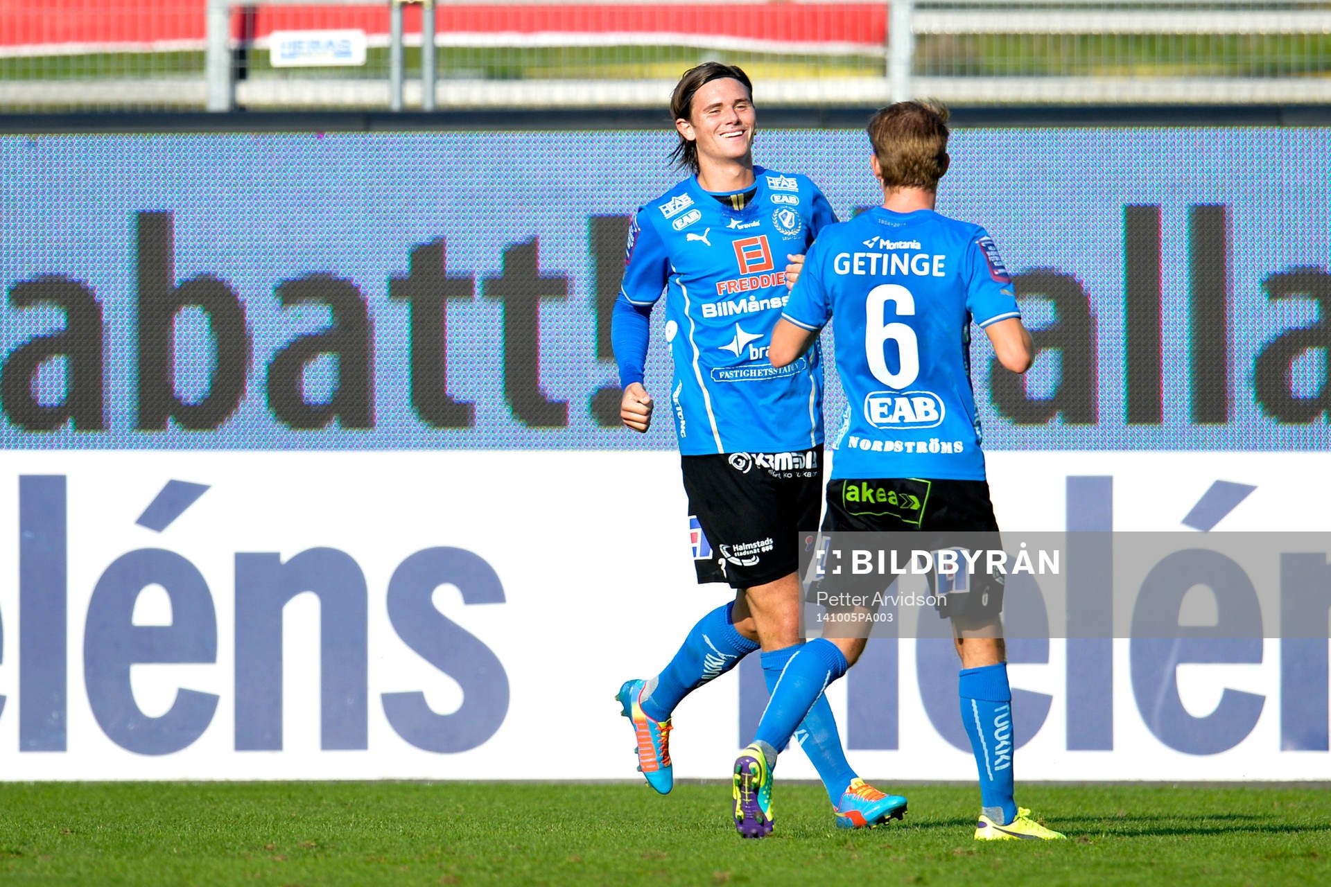 Halmstads Marcus Antonsson jublar