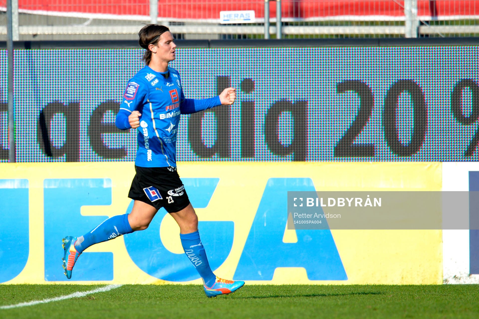 Halmstads Marcus Antonsson jublar