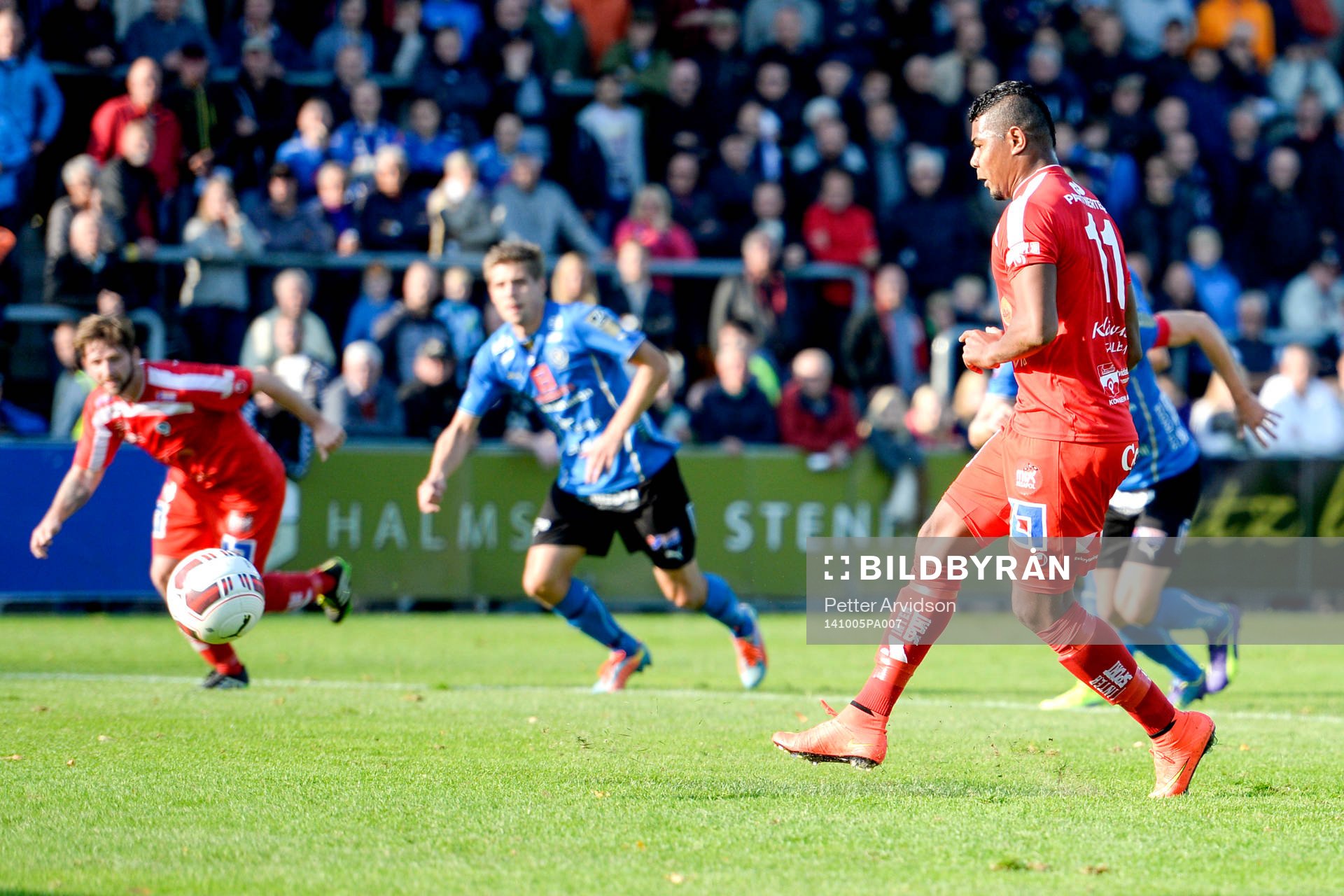 Åtvidabergs Ricardo Santos gör 1-1 på straff