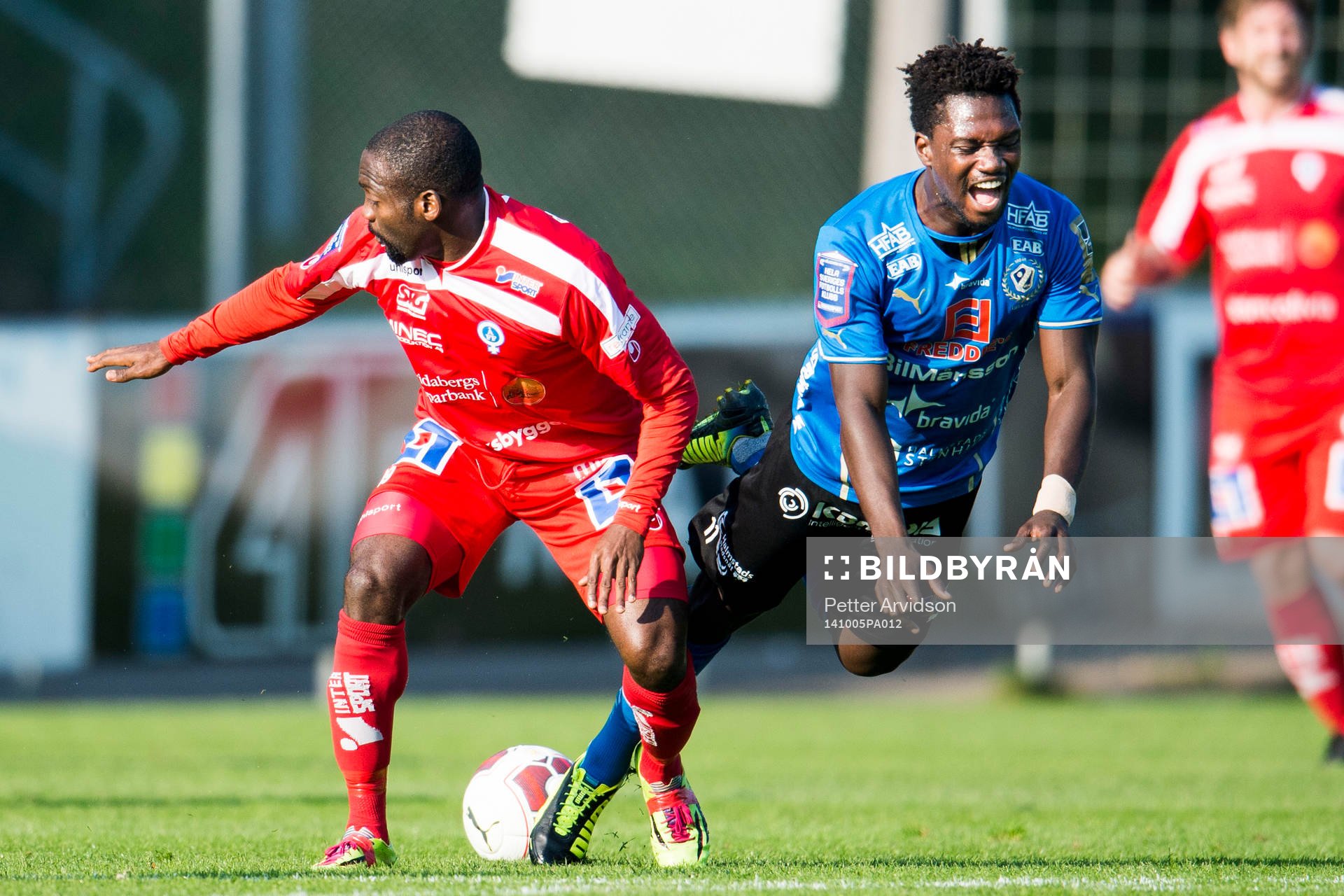 Halmstads King Osei Gyan faller