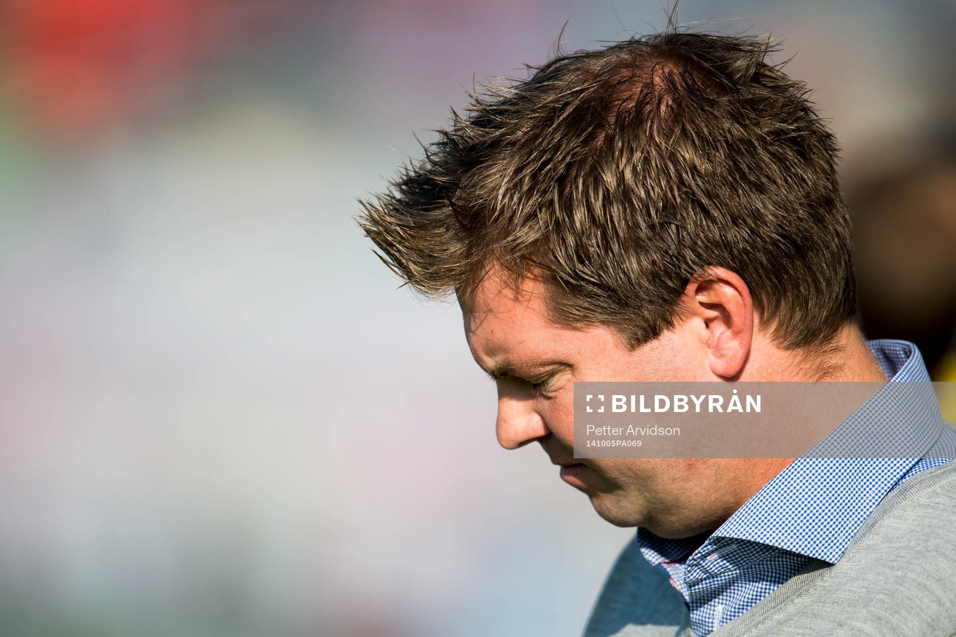 Halmstads tränare Jens Gustafsson deppar