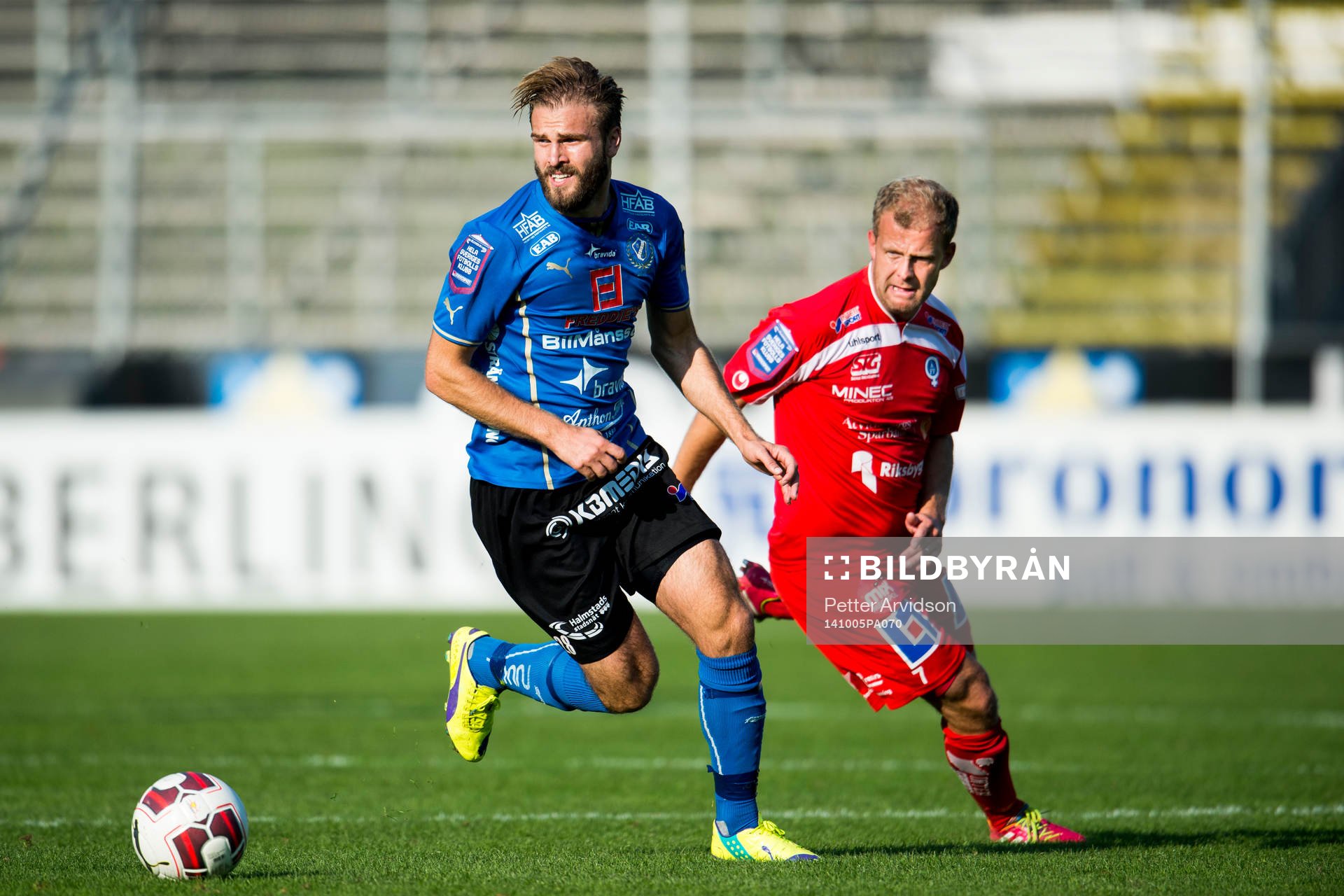 Halmstads Jesper Westerberg och Åtvidabergs Kristian