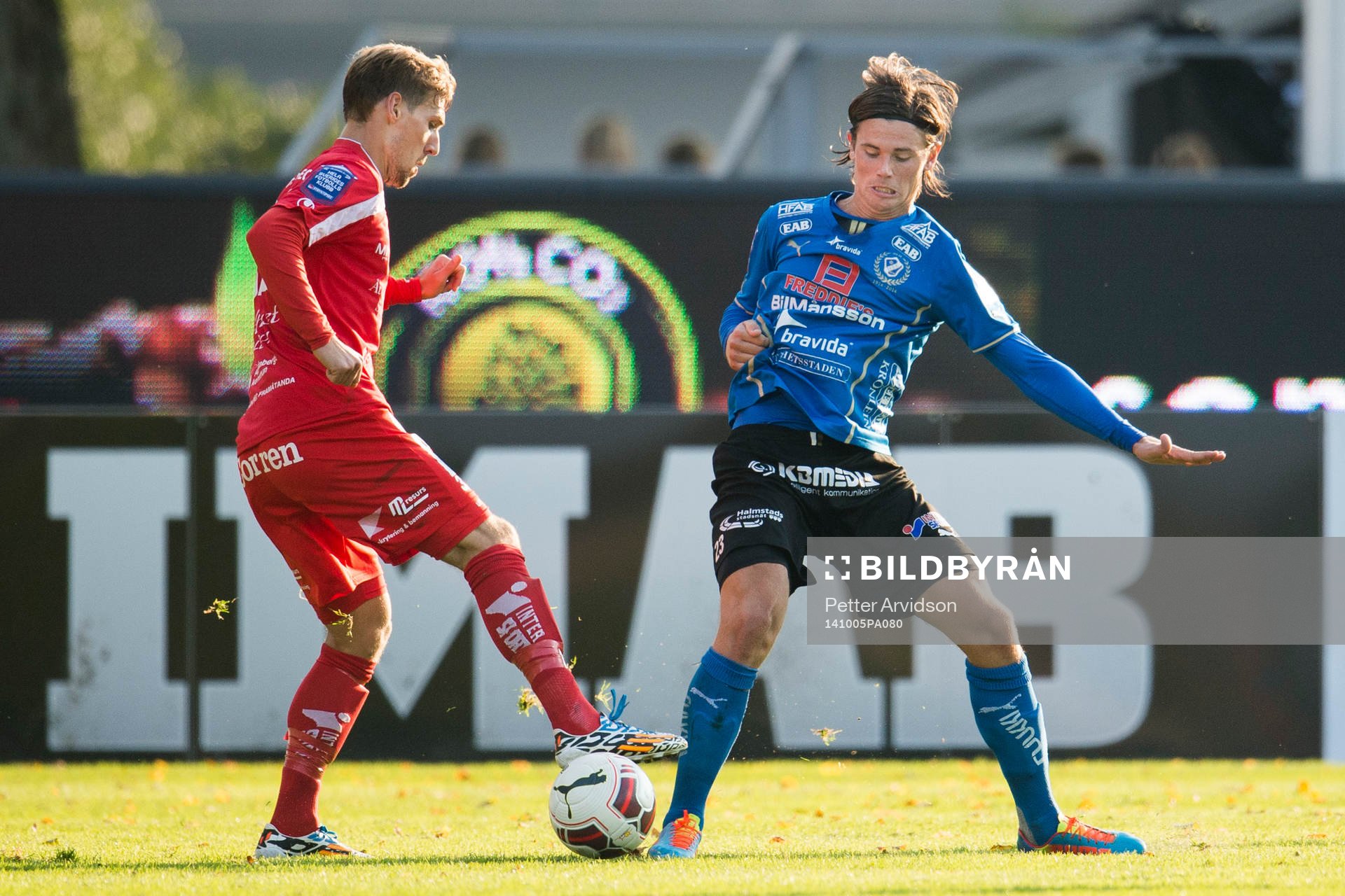 Åtvidabergs Martin Christensen och Halmstads Marcus