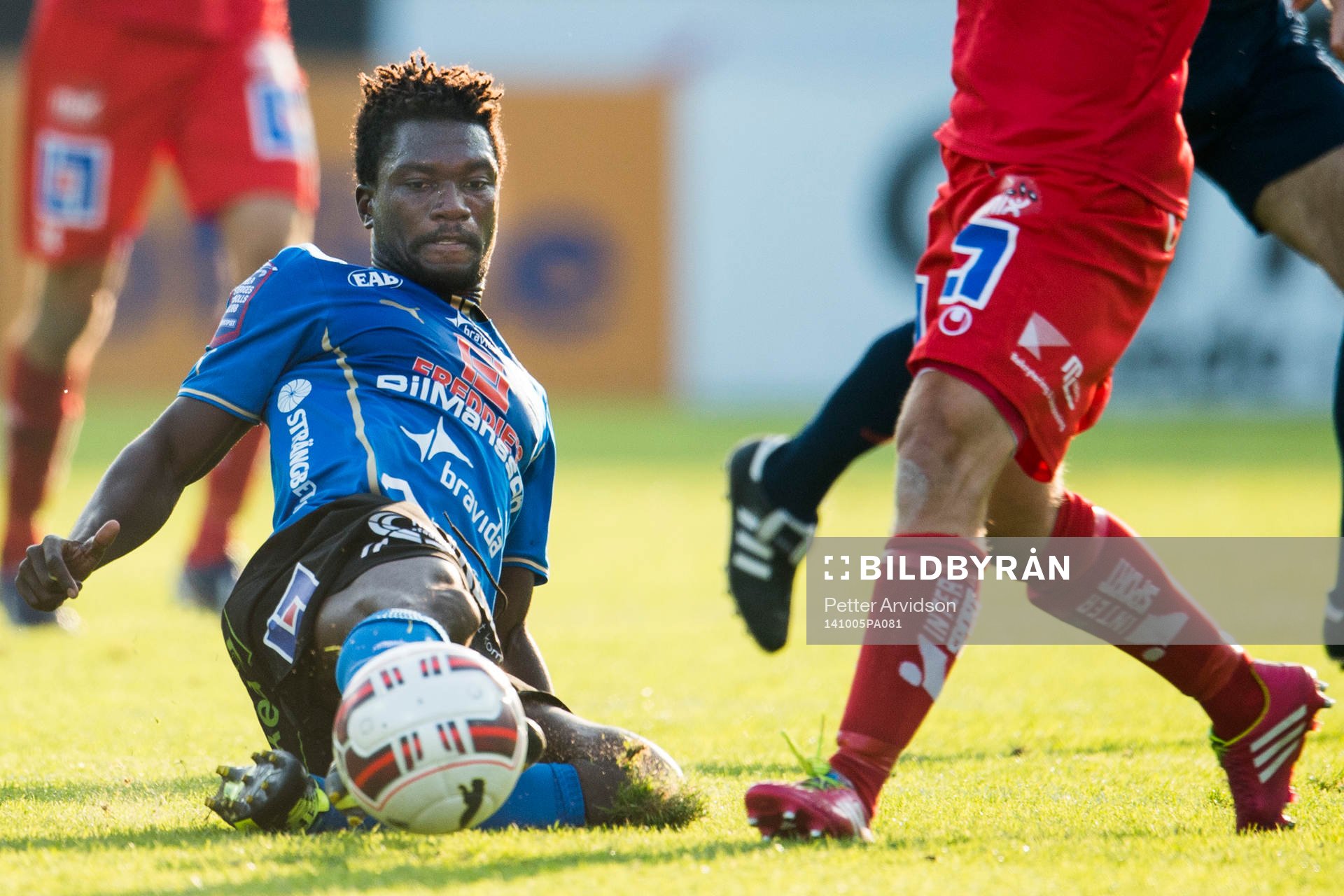 Halmstads King Osei Gyan