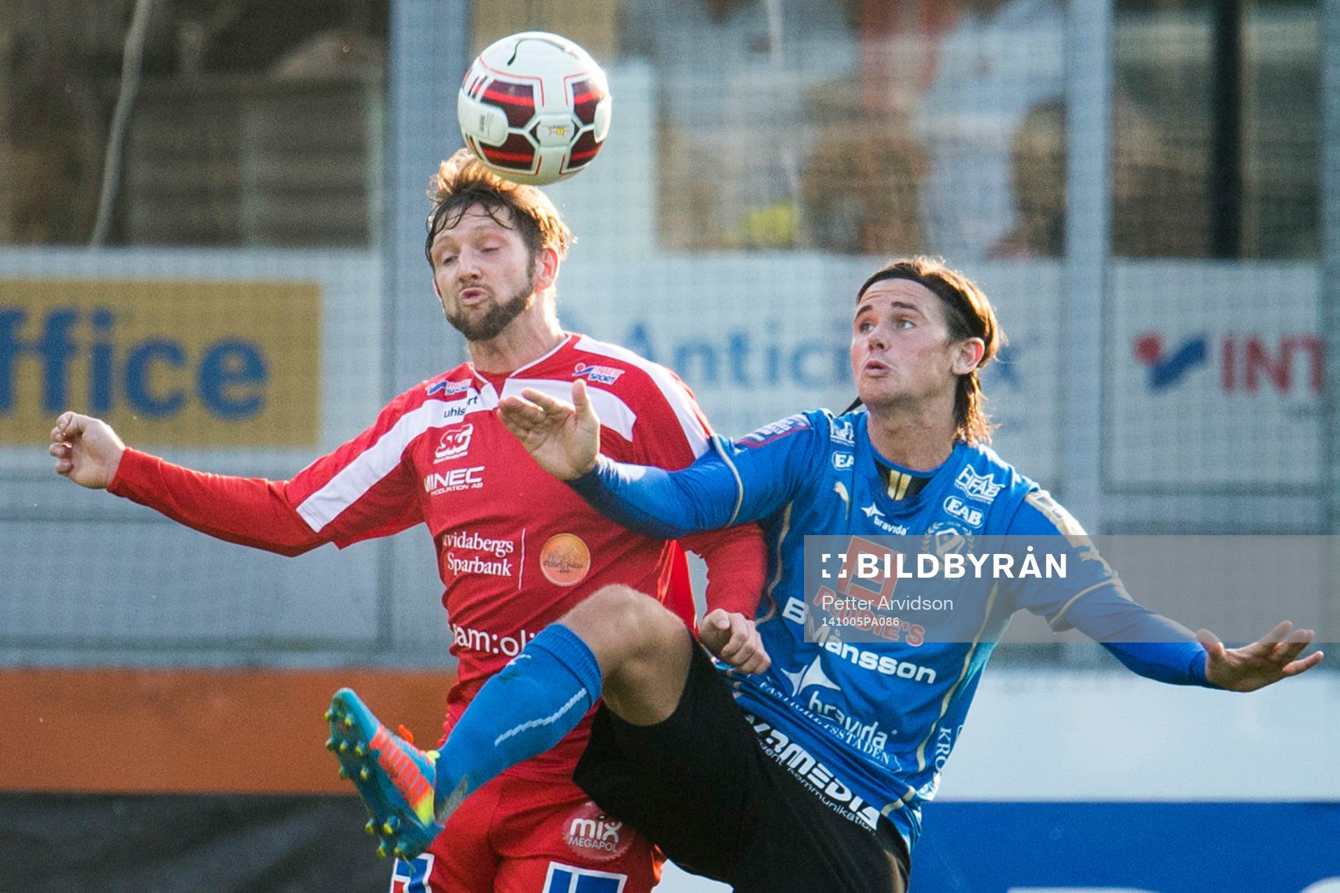 Åtvidabergs Allan Arenfeldt Olesen och Halmstads Marcus