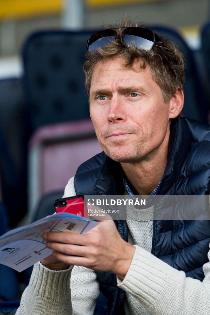 Jörgen Persson på läktaren