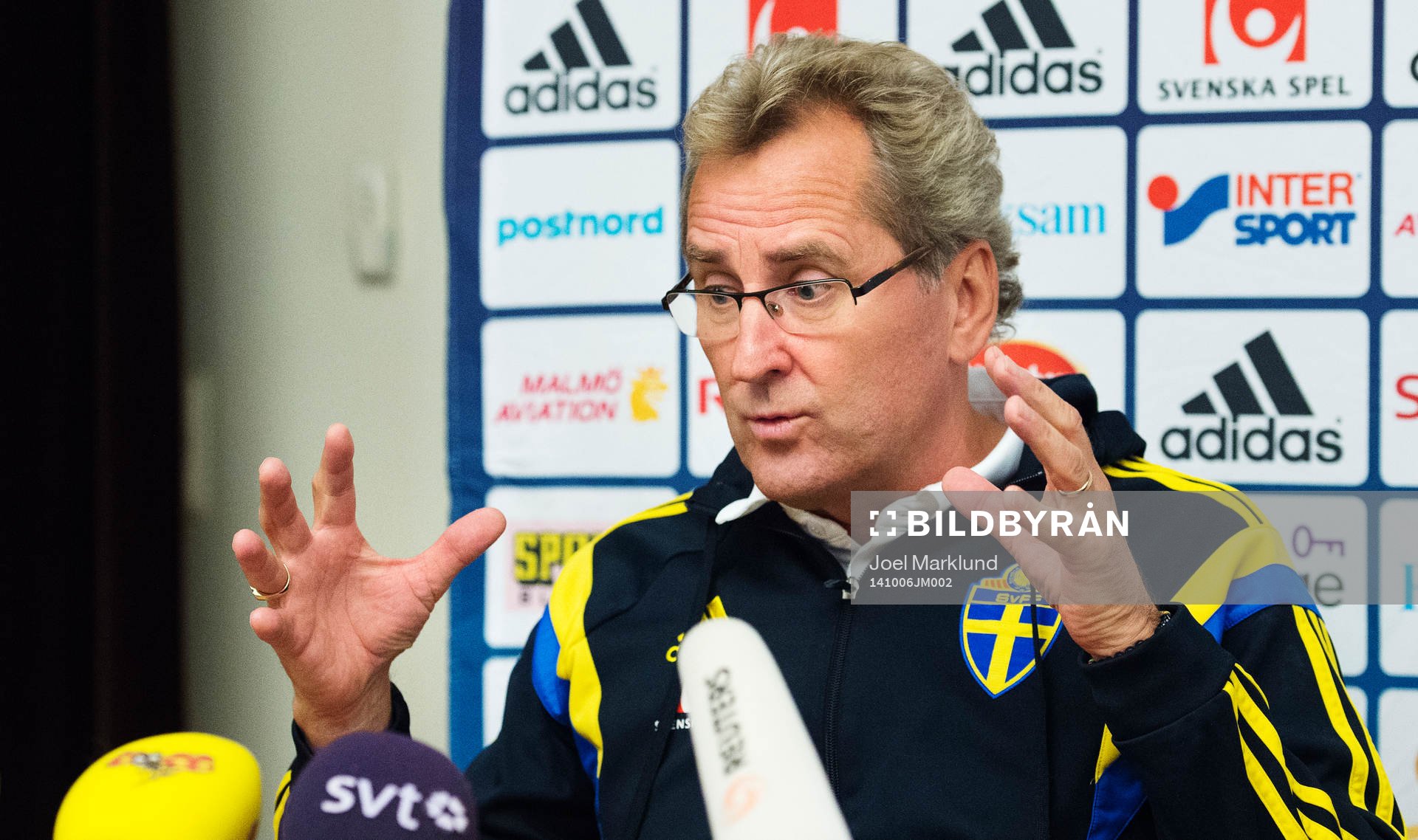 Sveriges förbundskapten Erik Hamrén