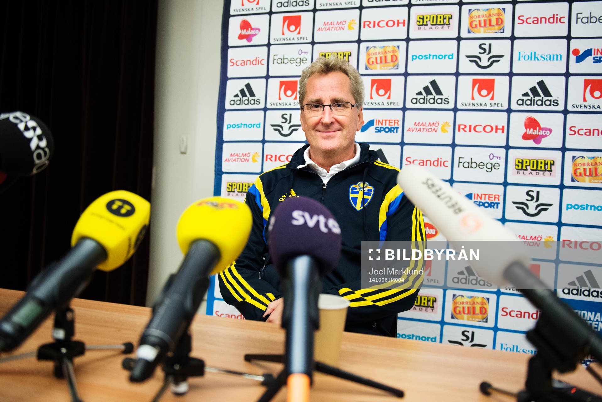 Sveriges förbundskapten Erik Hamrén