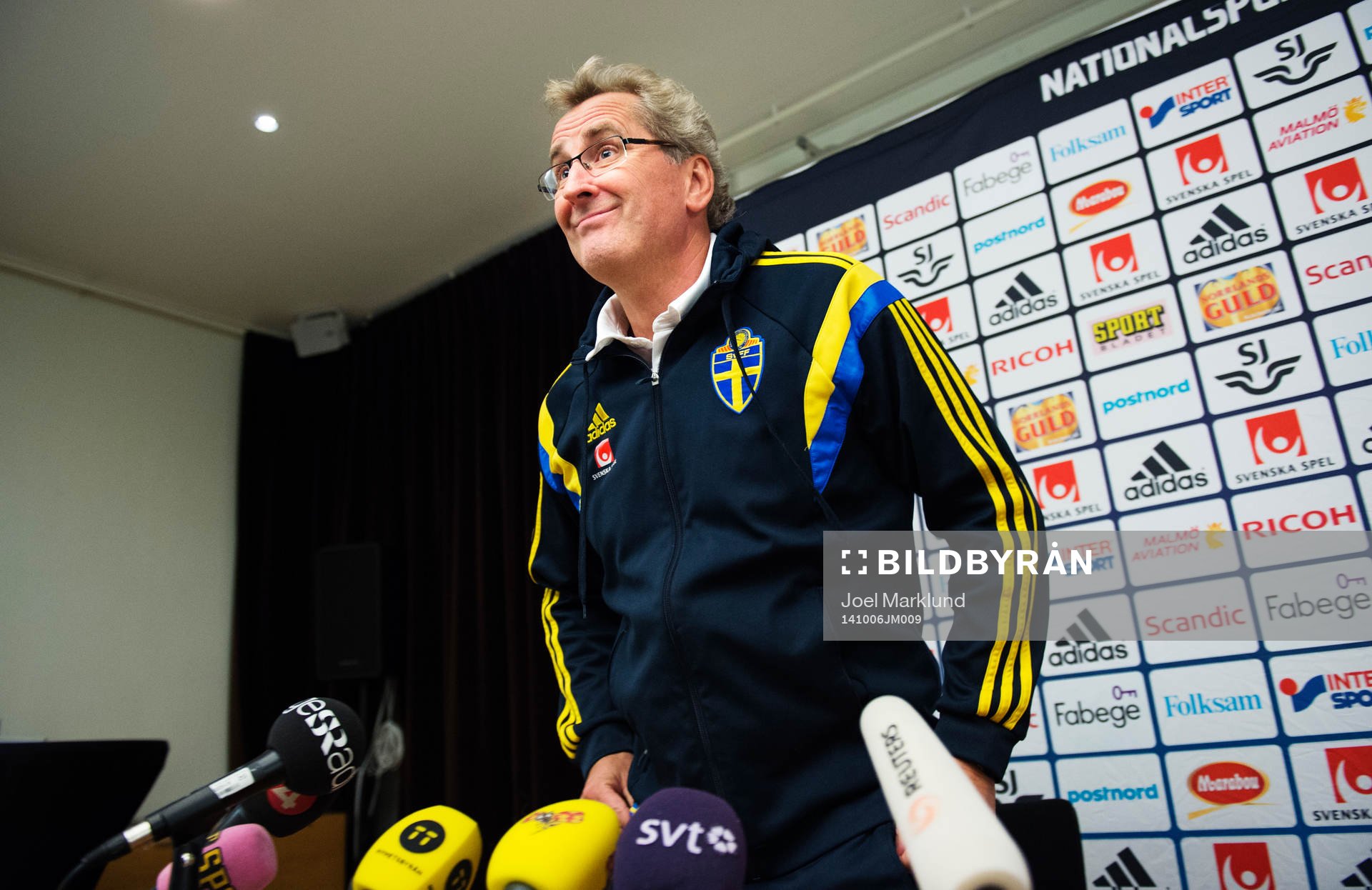 Sveriges förbundskapten Erik Hamrén