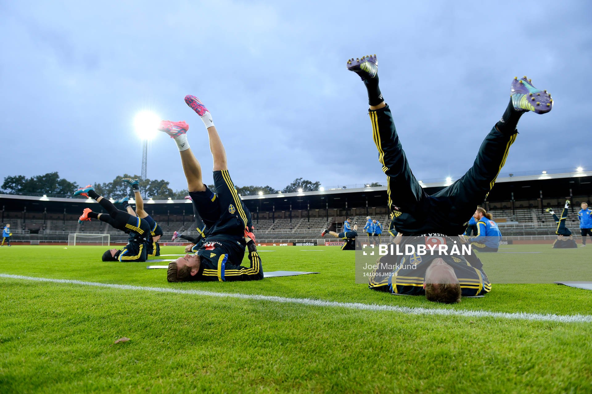 Kim Källström, Andreas Isaksson och Andreas Granqvist