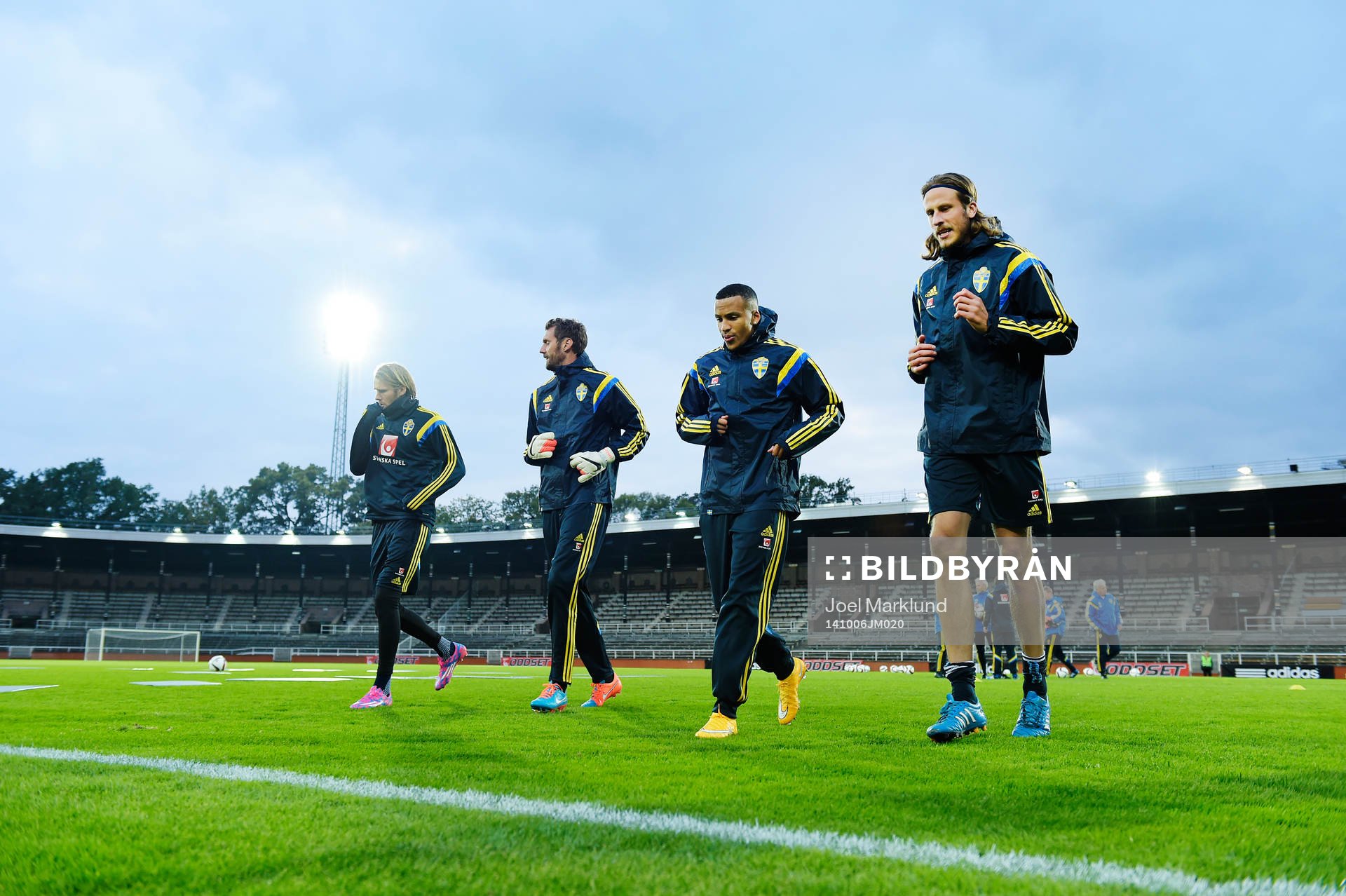 Ola Toivonen, Andreas Isaksson, Martin Olsson och Jonas